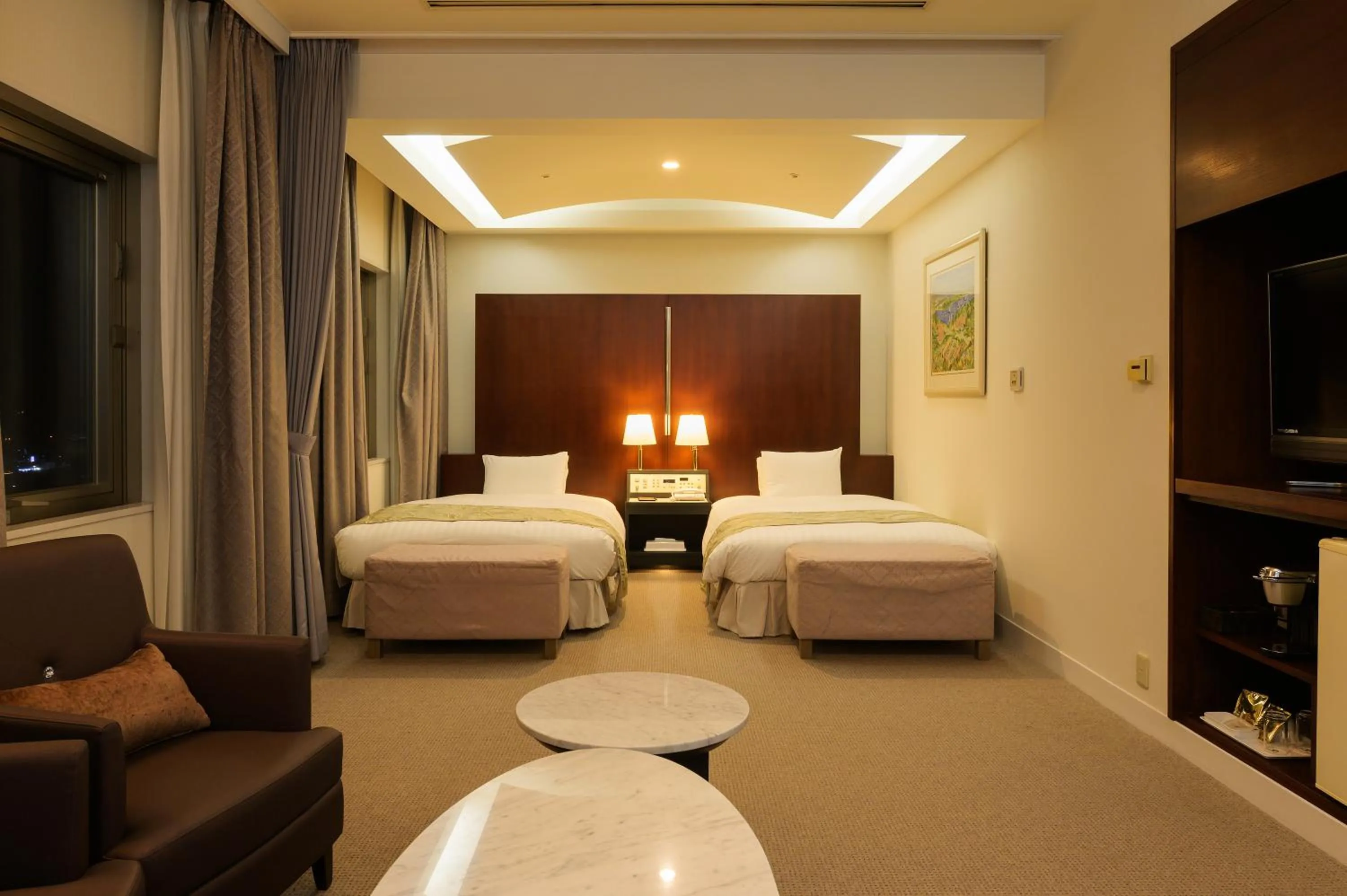 Photo of the whole room, Bed in Hotel Aomori