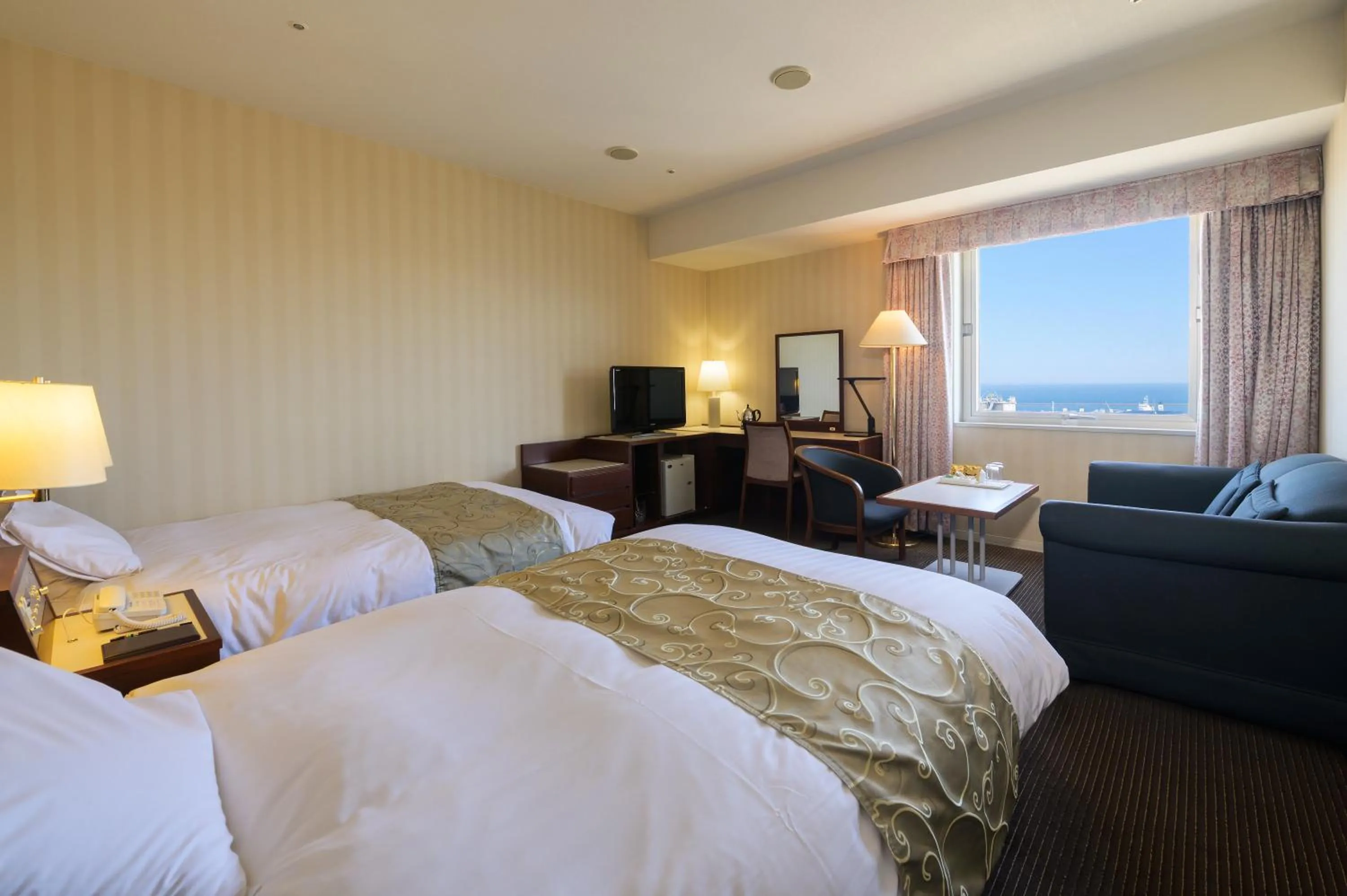 Photo of the whole room, Bed in Hotel Aomori