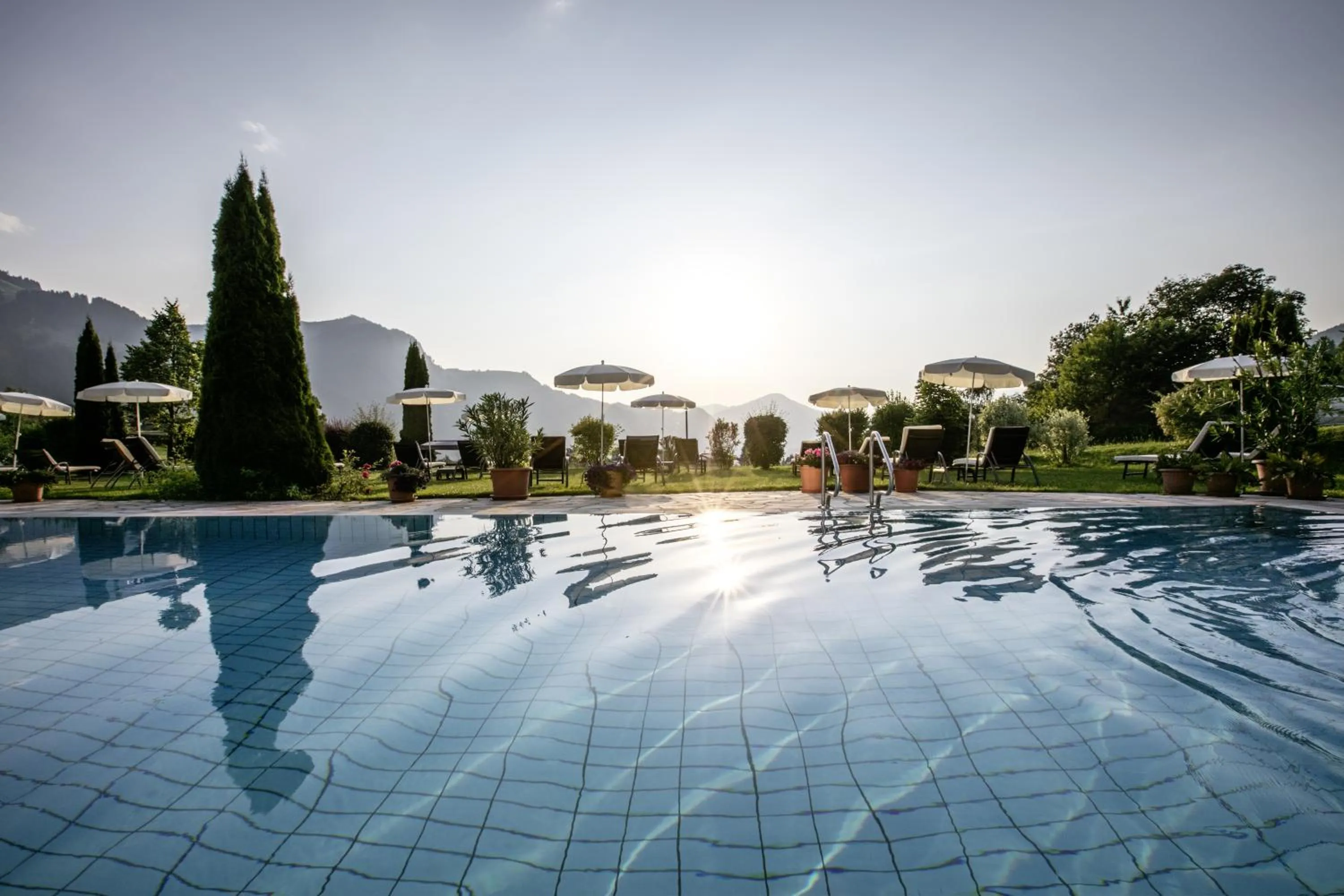 Swimming pool in Sport-Wellnesshotel Bichlhof