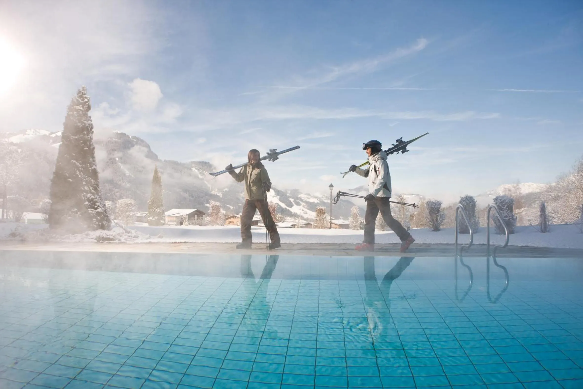 Bird's eye view in Sport-Wellnesshotel Bichlhof