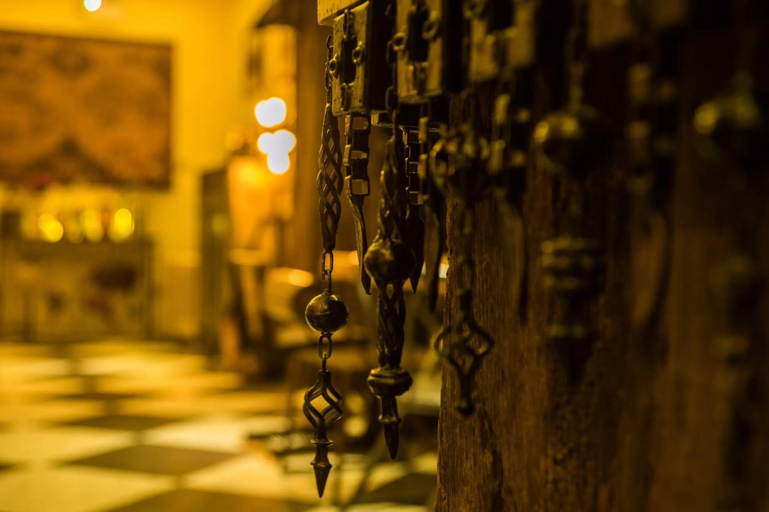 Decorative detail in Nonze Hostel