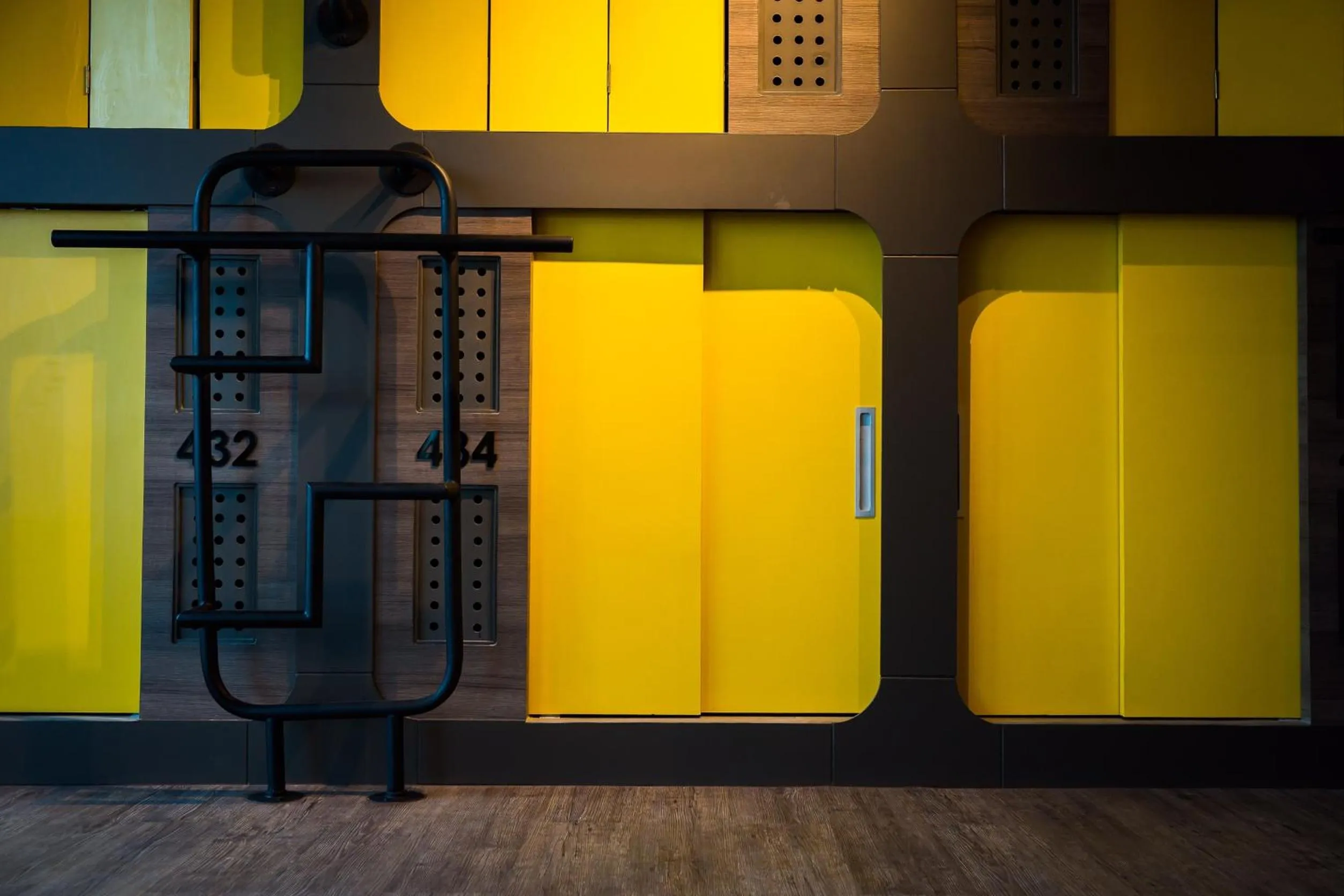 Decorative detail in Nonze Hostel