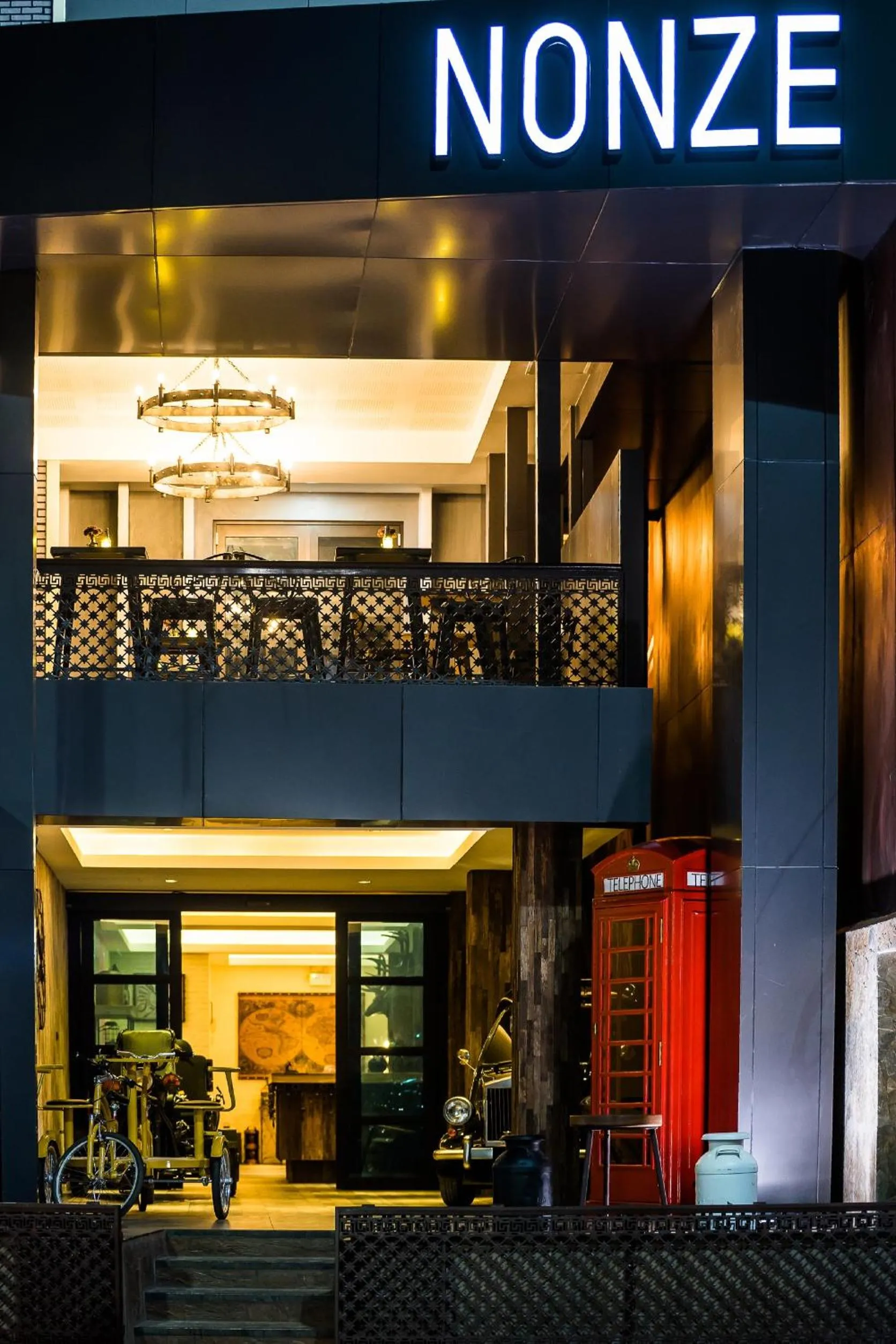 Lobby or reception in Nonze Hostel