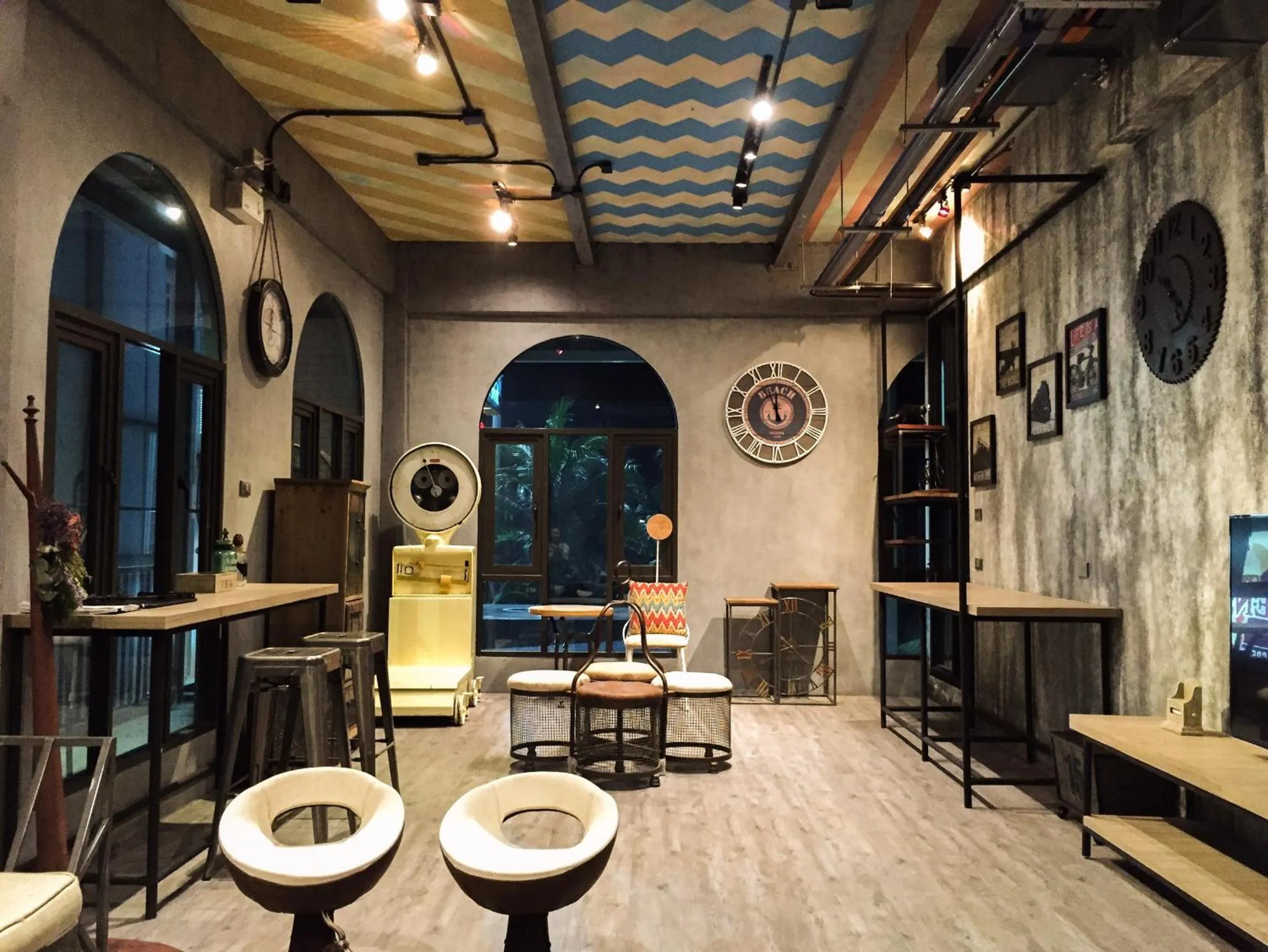 Living room in Nonze Hostel