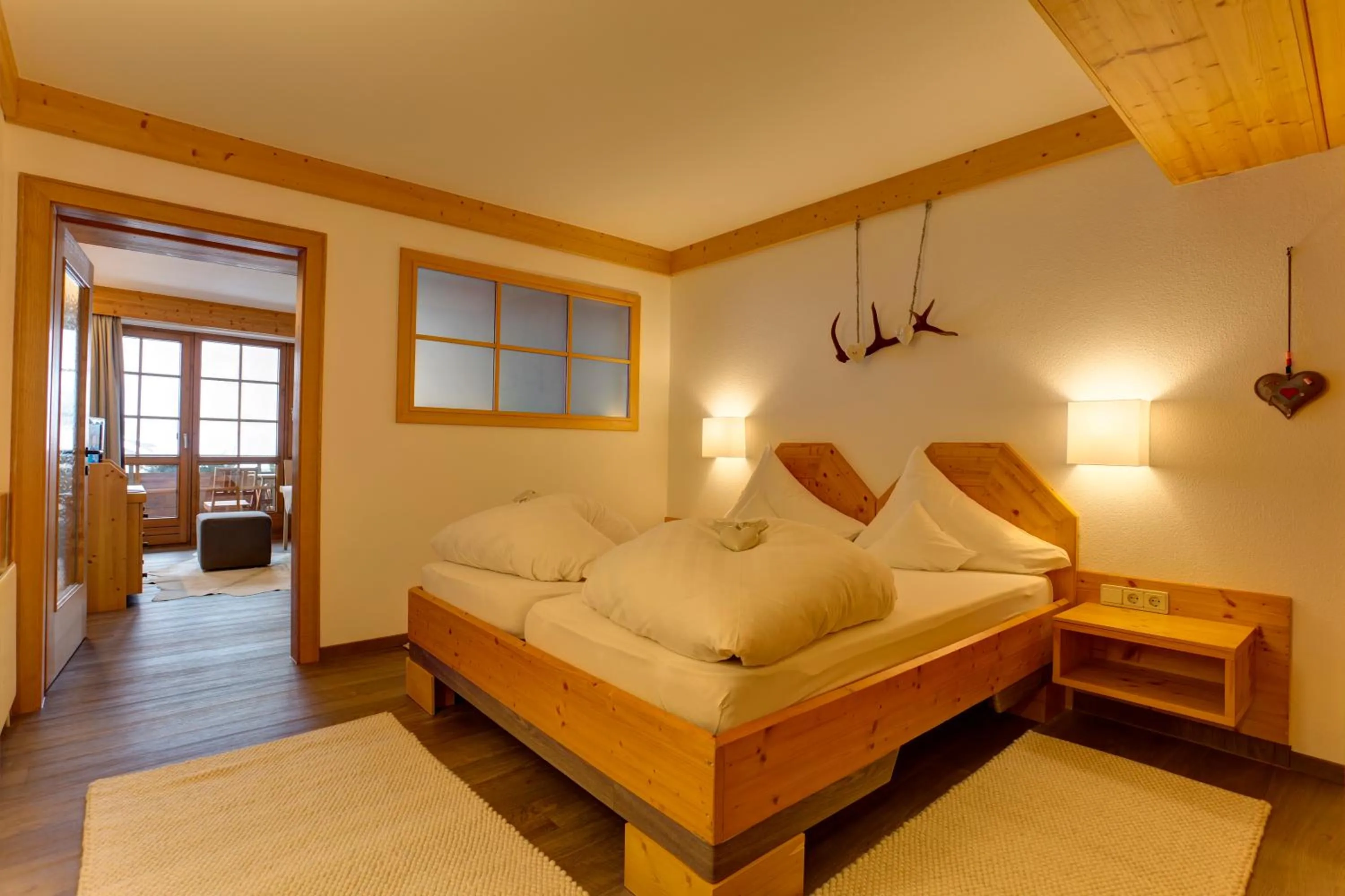 Bed in Am Dorfplatz Suites - Adults friendly