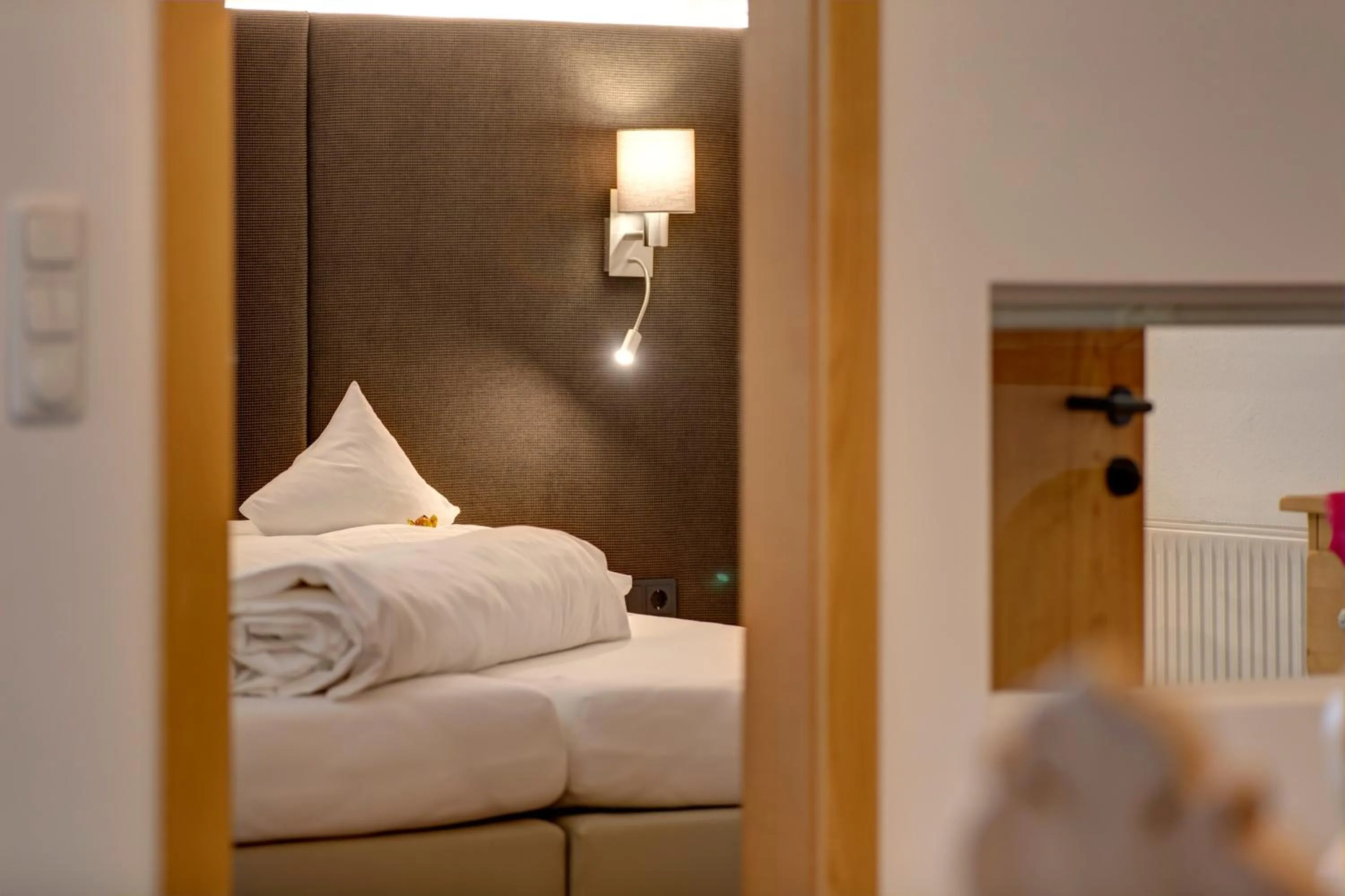 Bed in Am Dorfplatz Suites - Adults friendly