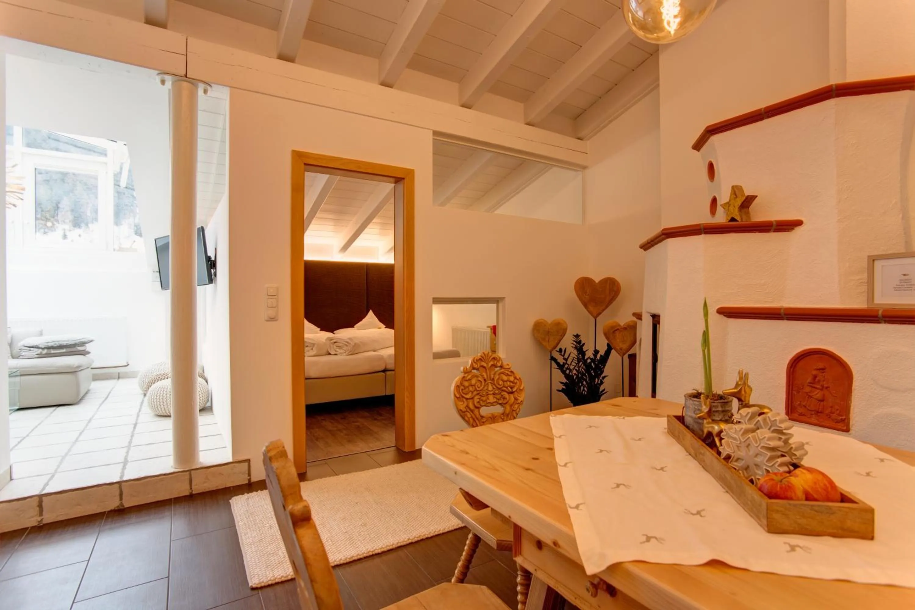 Bed in Am Dorfplatz Suites - Adults friendly