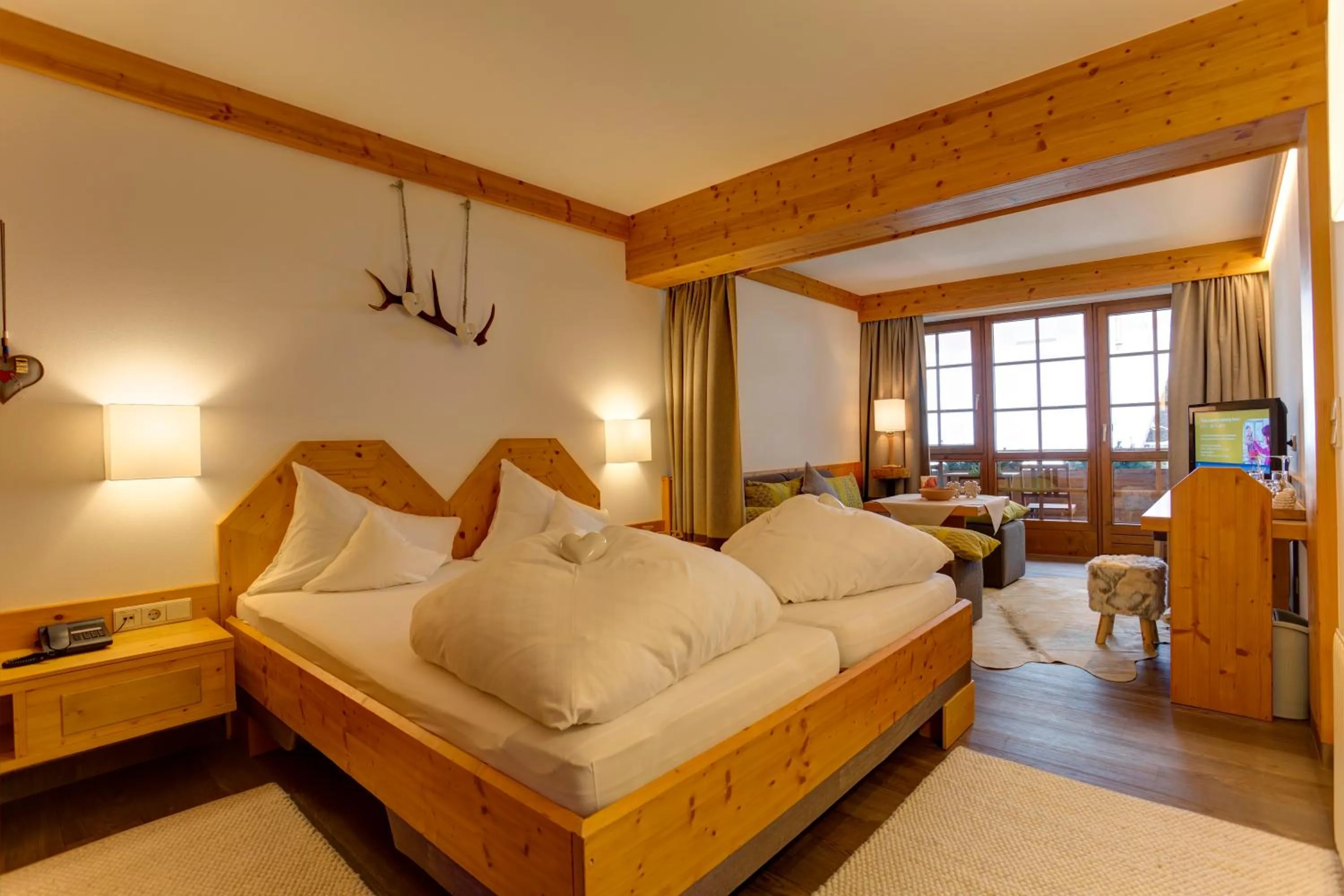 Bed in Am Dorfplatz Suites - Adults friendly