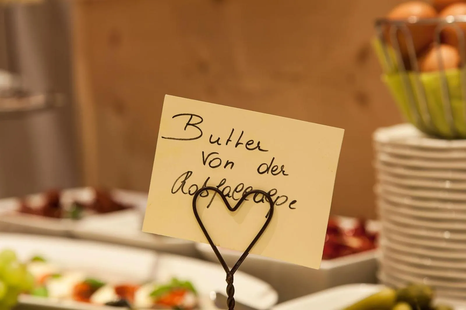 Buffet breakfast in Am Dorfplatz Suites - Adults friendly