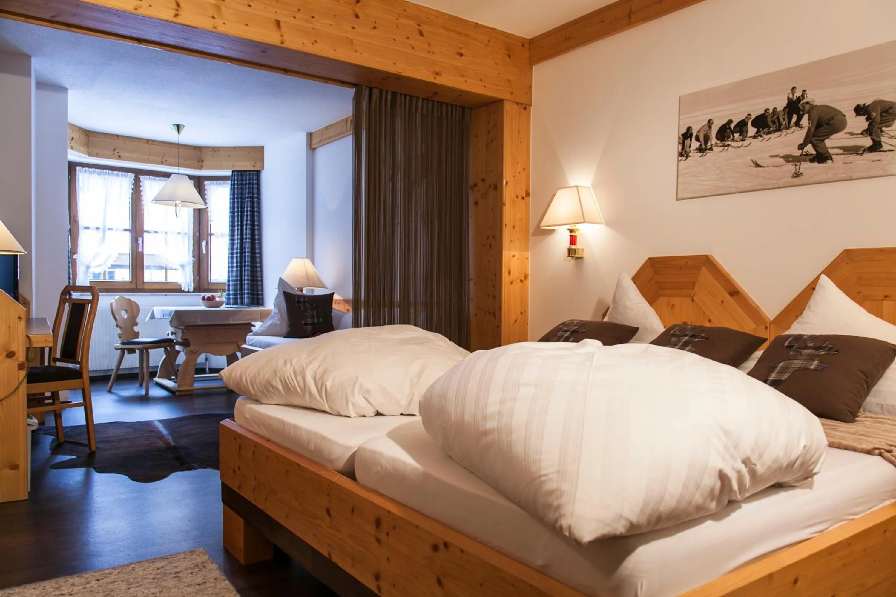 Bed in Am Dorfplatz Suites - Adults friendly