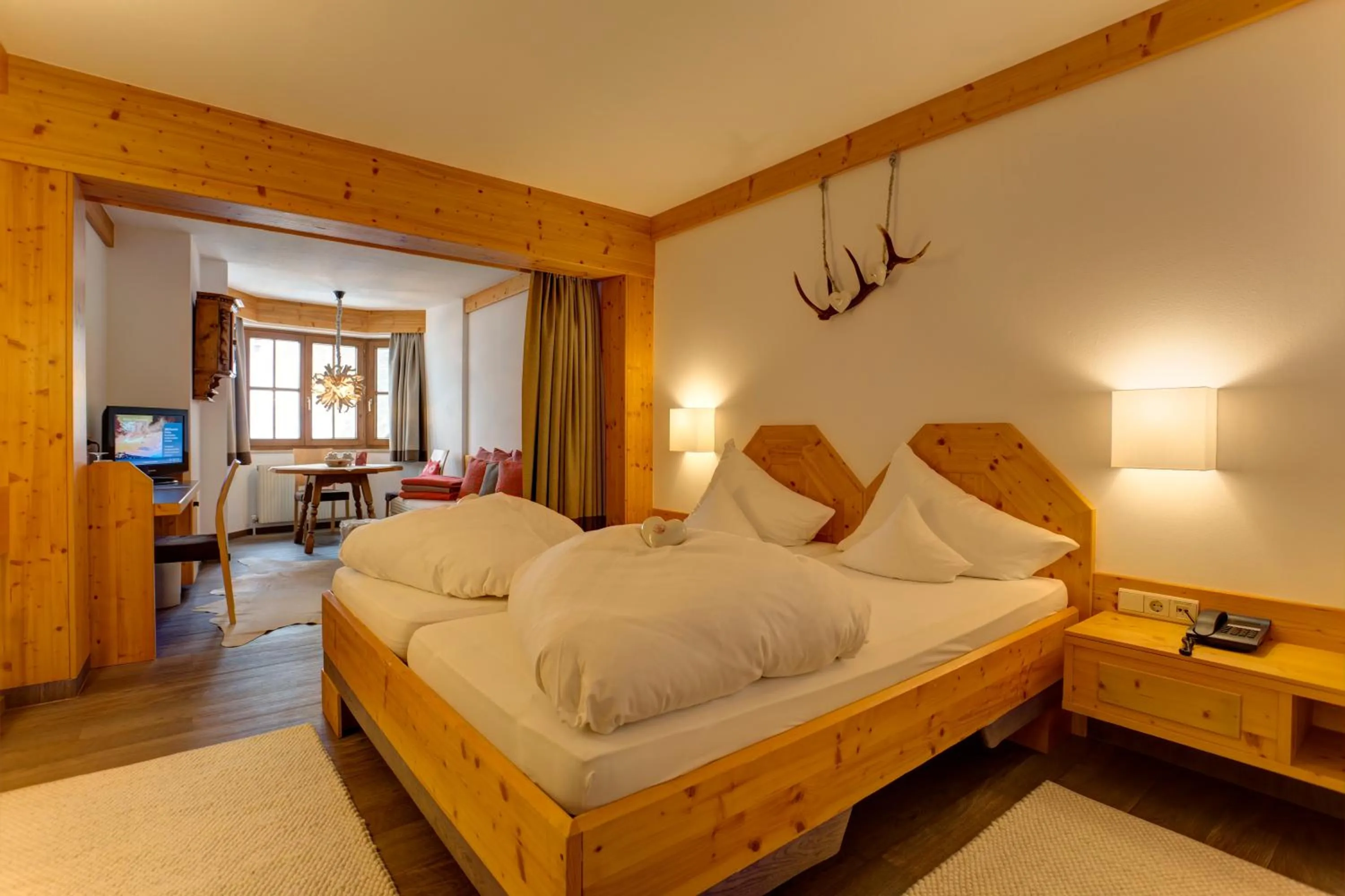 Bed in Am Dorfplatz Suites - Adults friendly