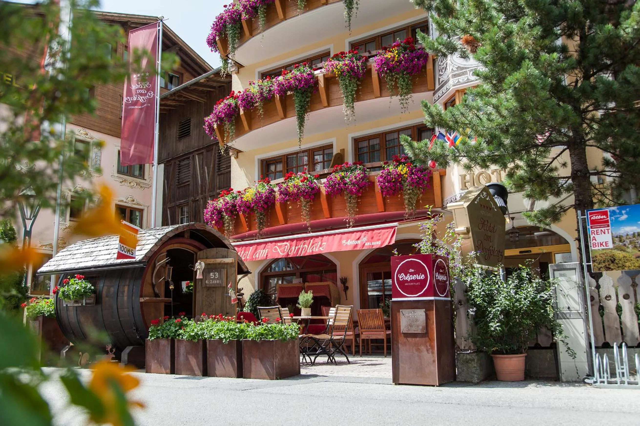 Property building in Am Dorfplatz Suites - Adults friendly