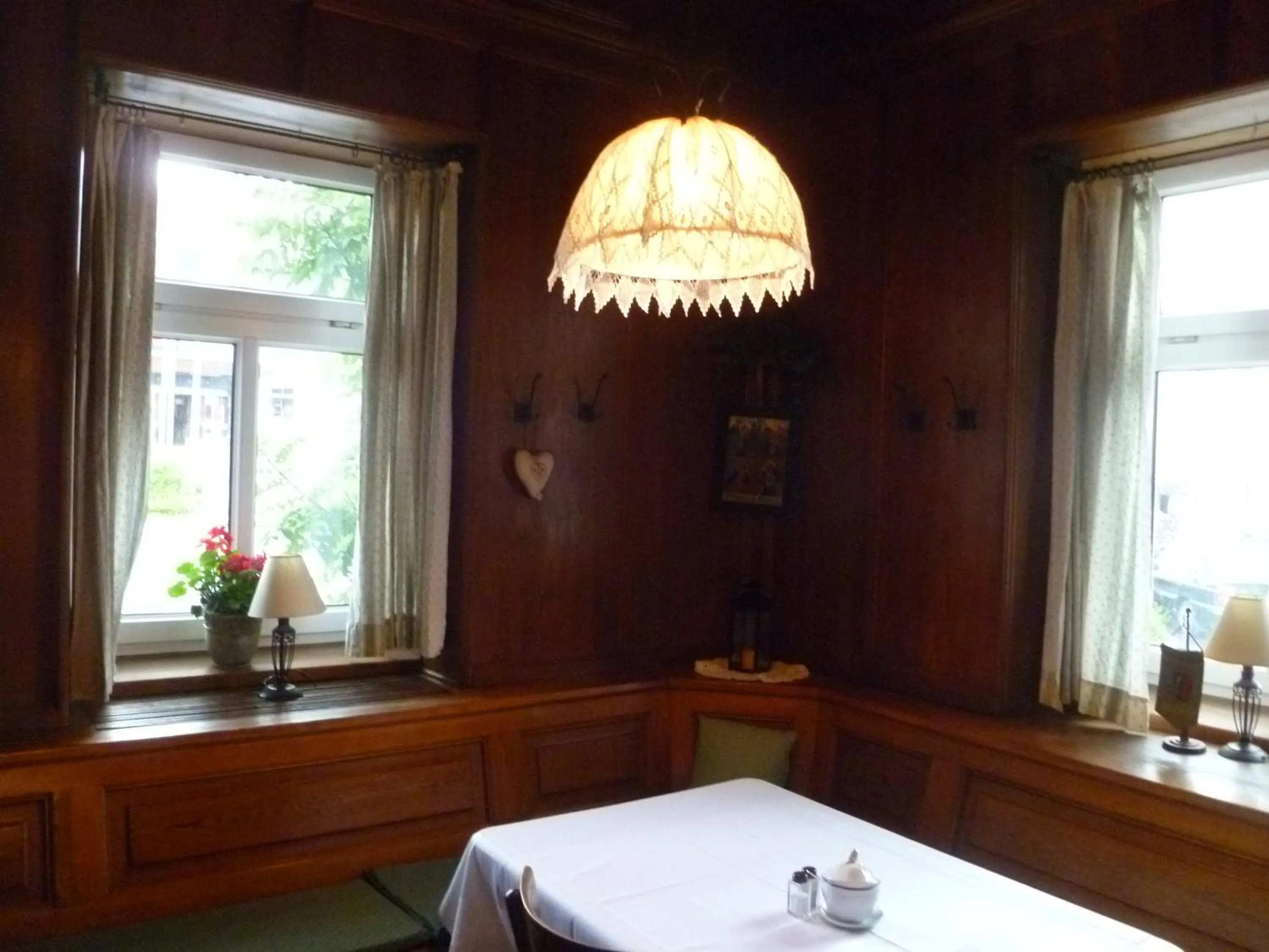 Dining area in Apartment Grattschlössl
