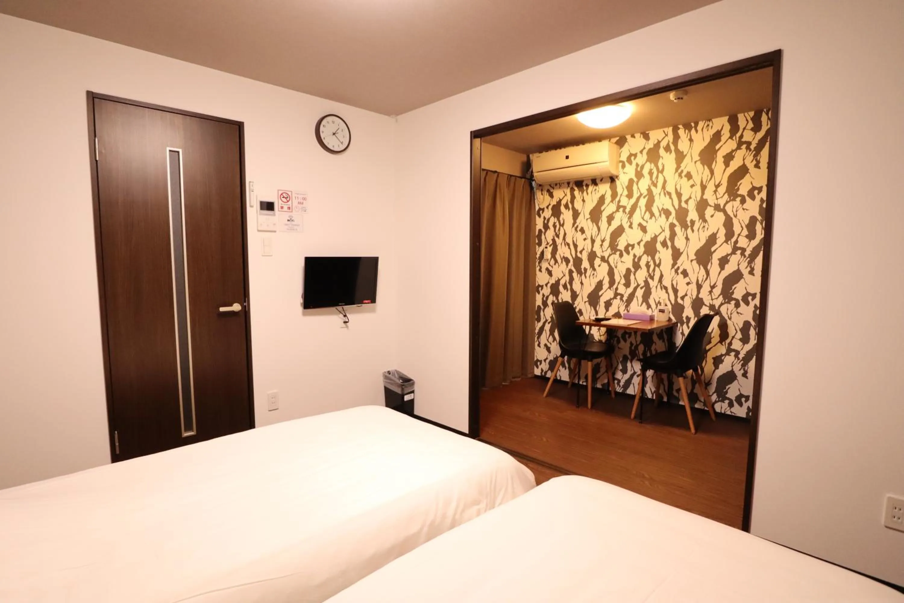 Bedroom, Bed in Kyostay Iroha Toji Annex