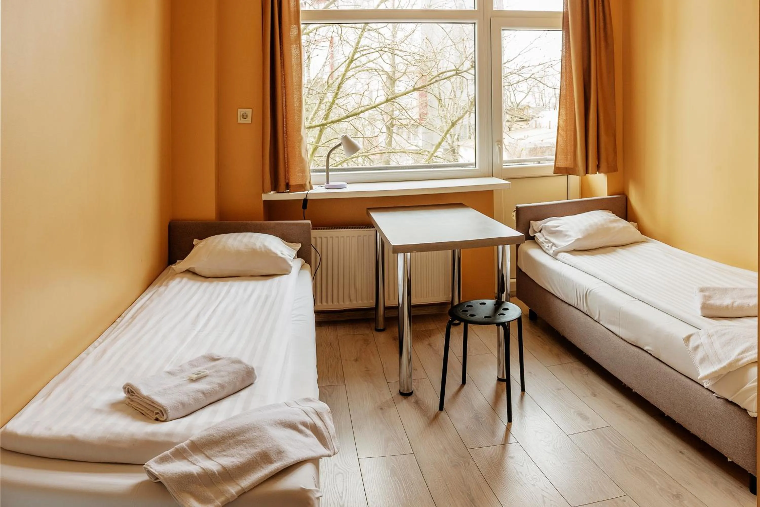 Photo of the whole room, Bed in Bridge Hotel Riga Free PARKING