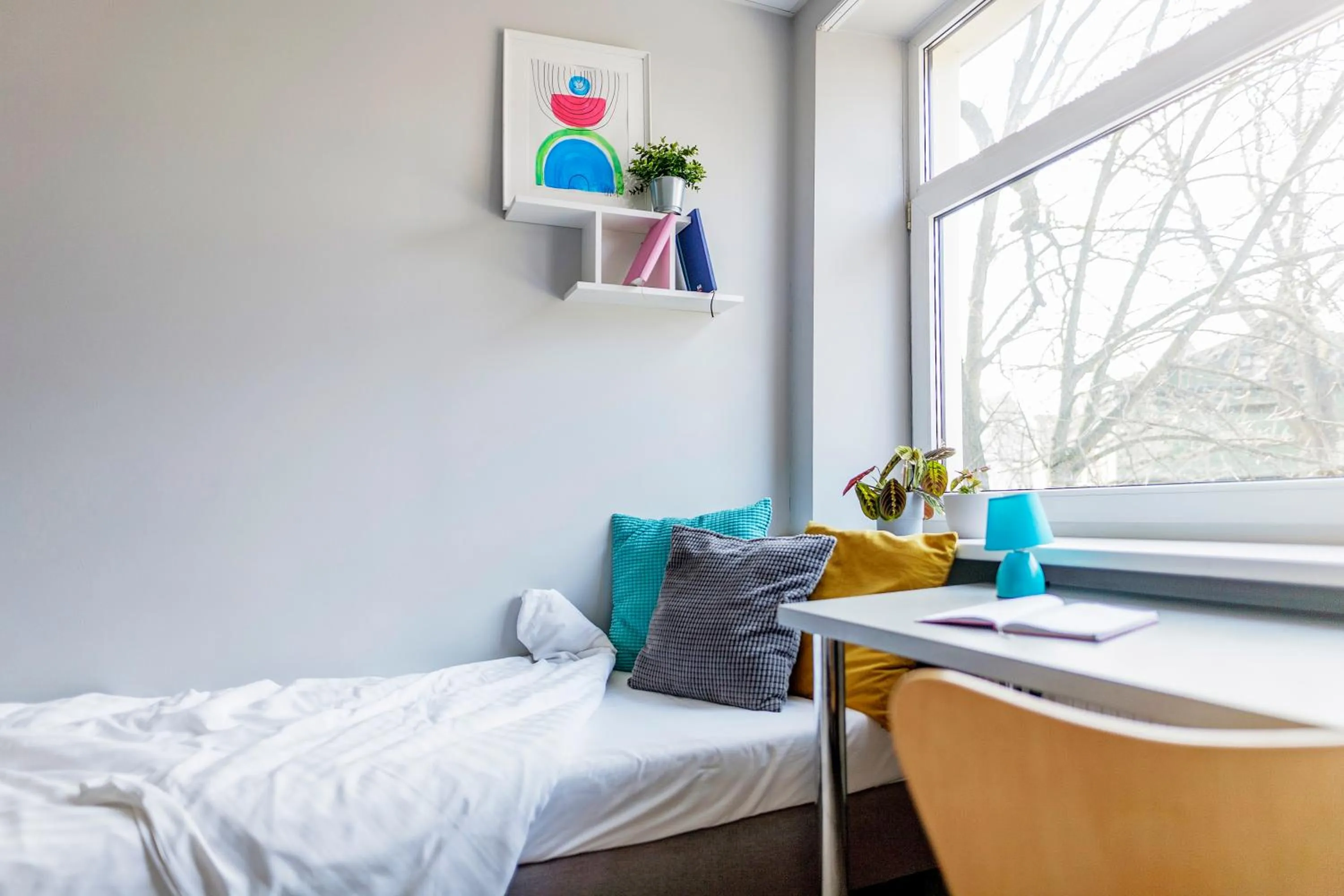 Photo of the whole room, Bed in Bridge Hotel Riga Free PARKING