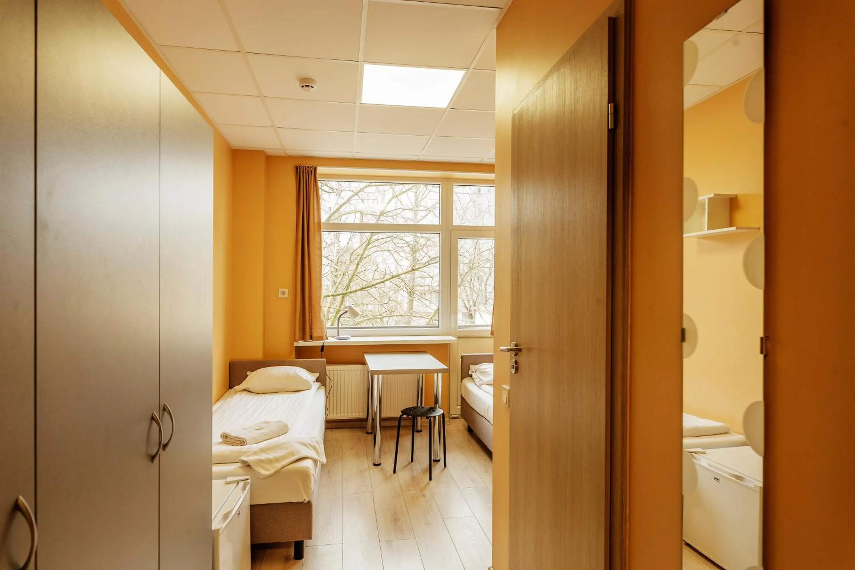 Photo of the whole room, Bed in Bridge Hotel Riga Free PARKING