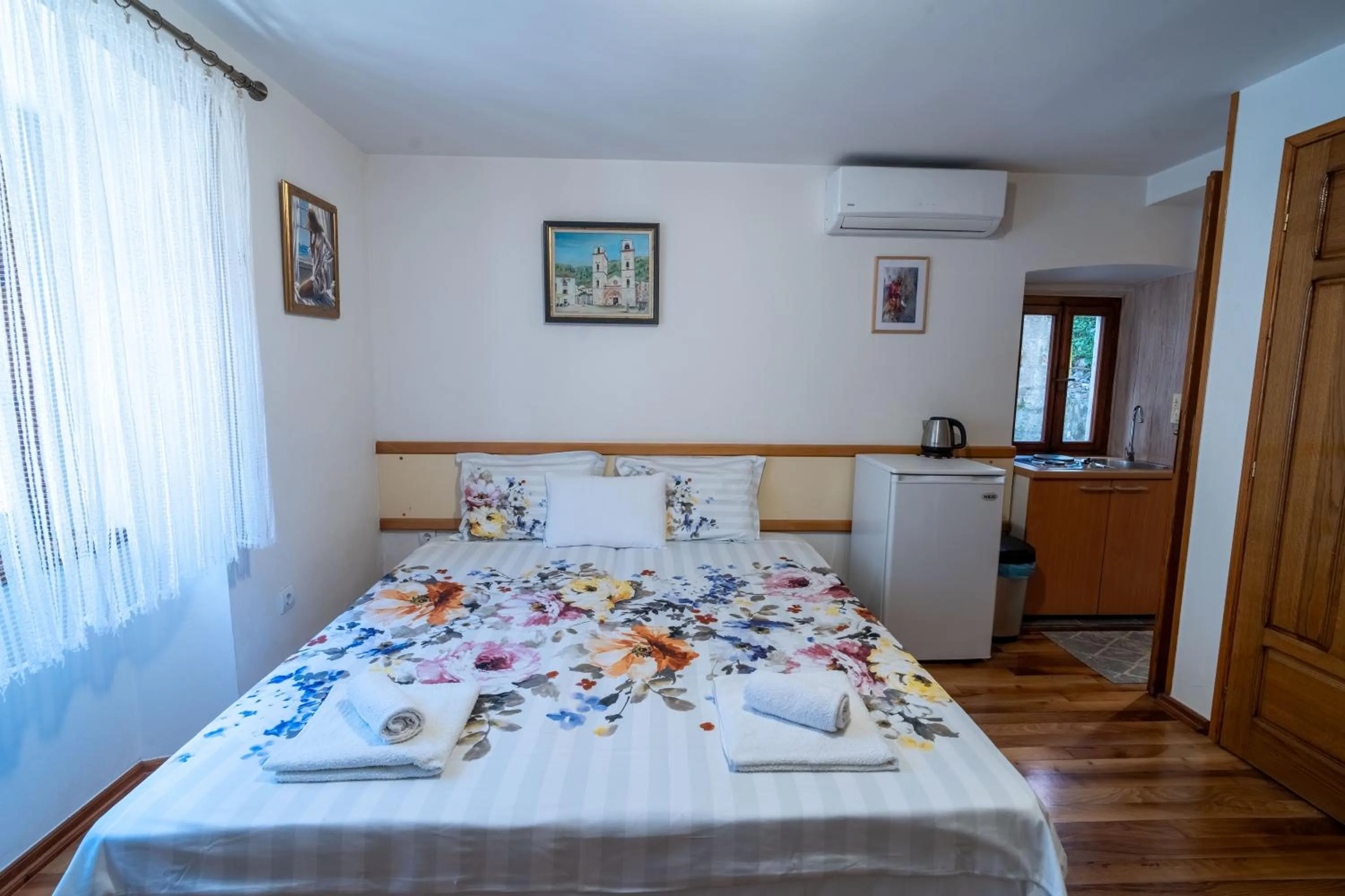 Bed in Studios Belvi