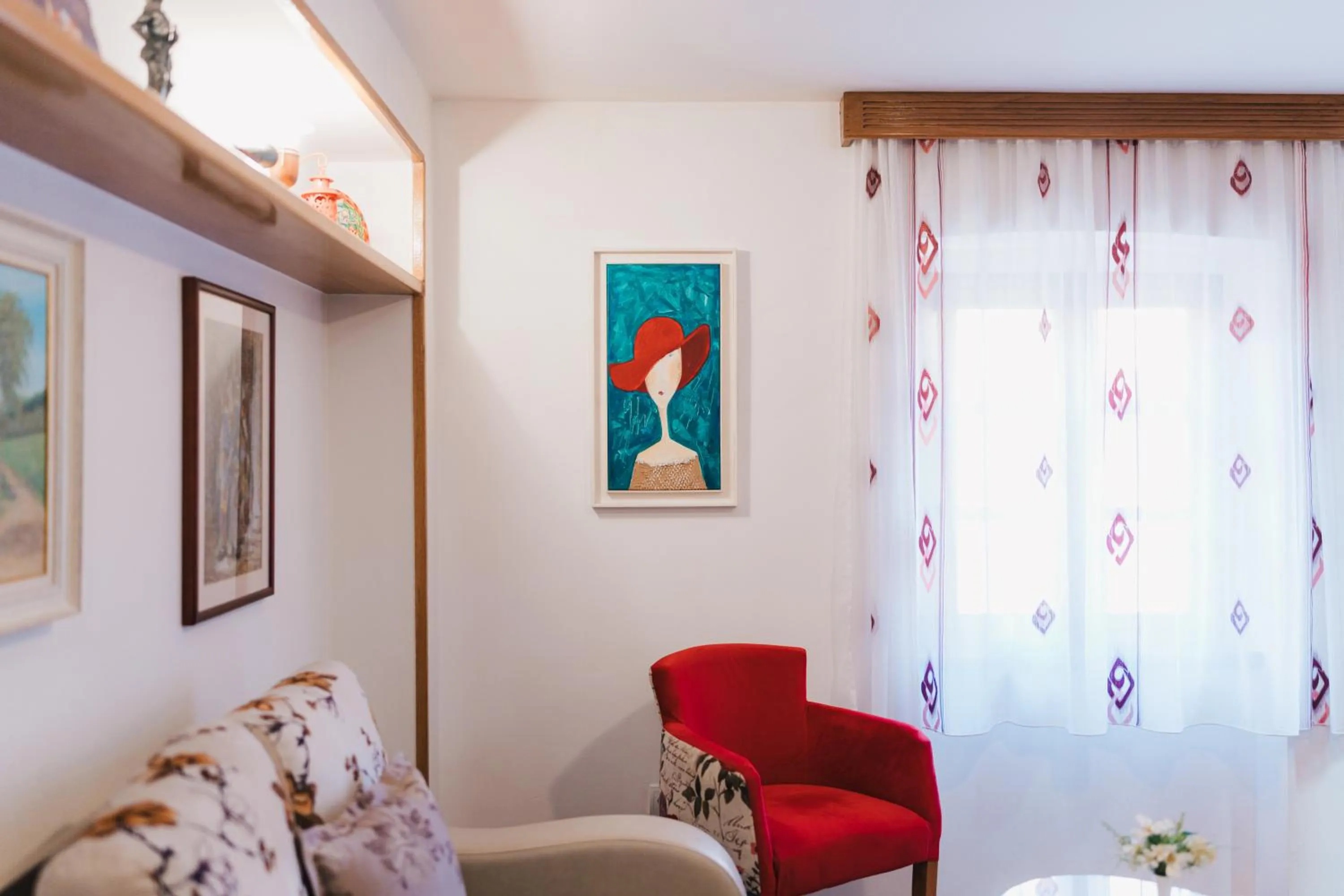 Living room in Studios Belvi