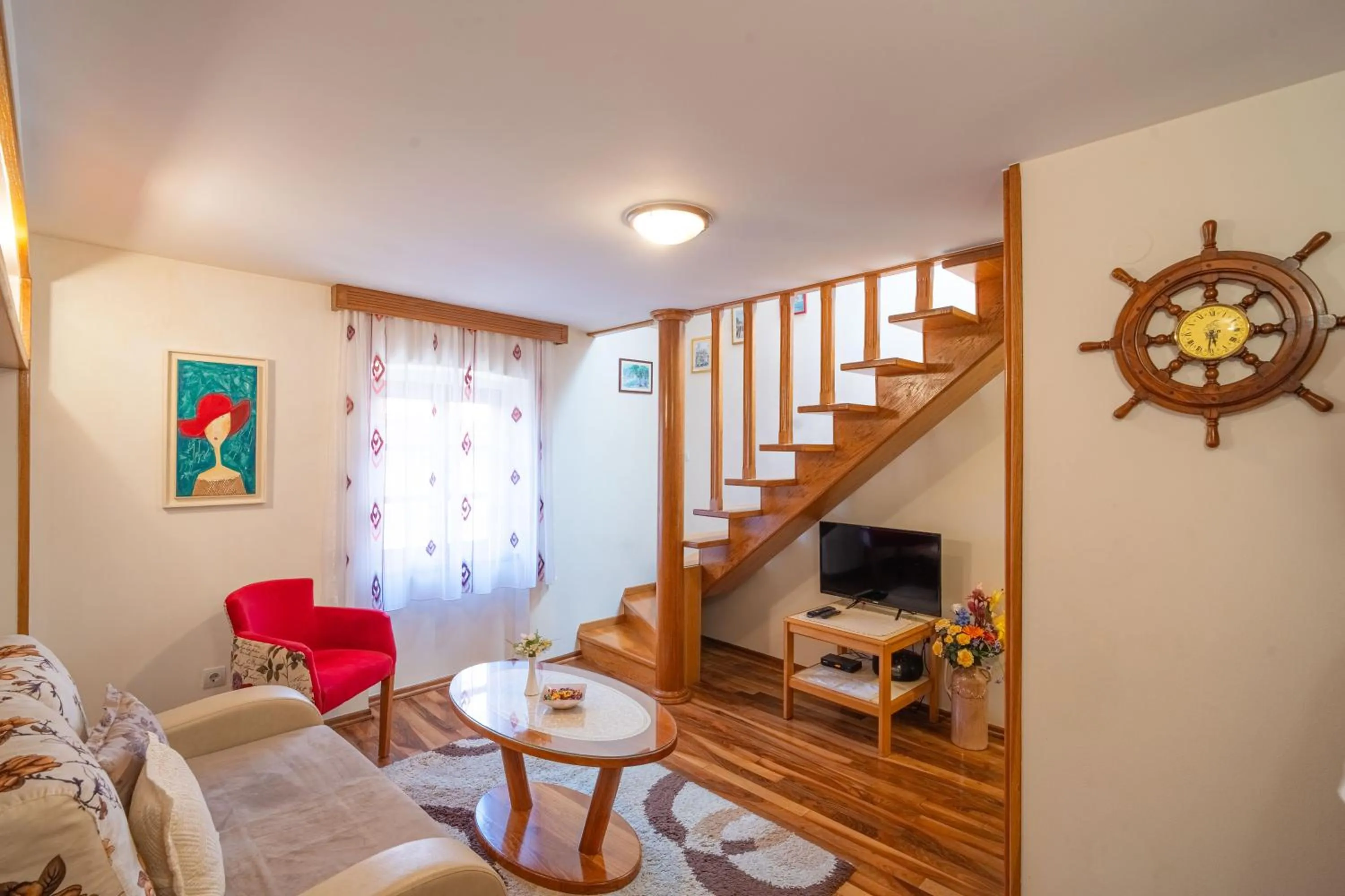 Living room in Studios Belvi