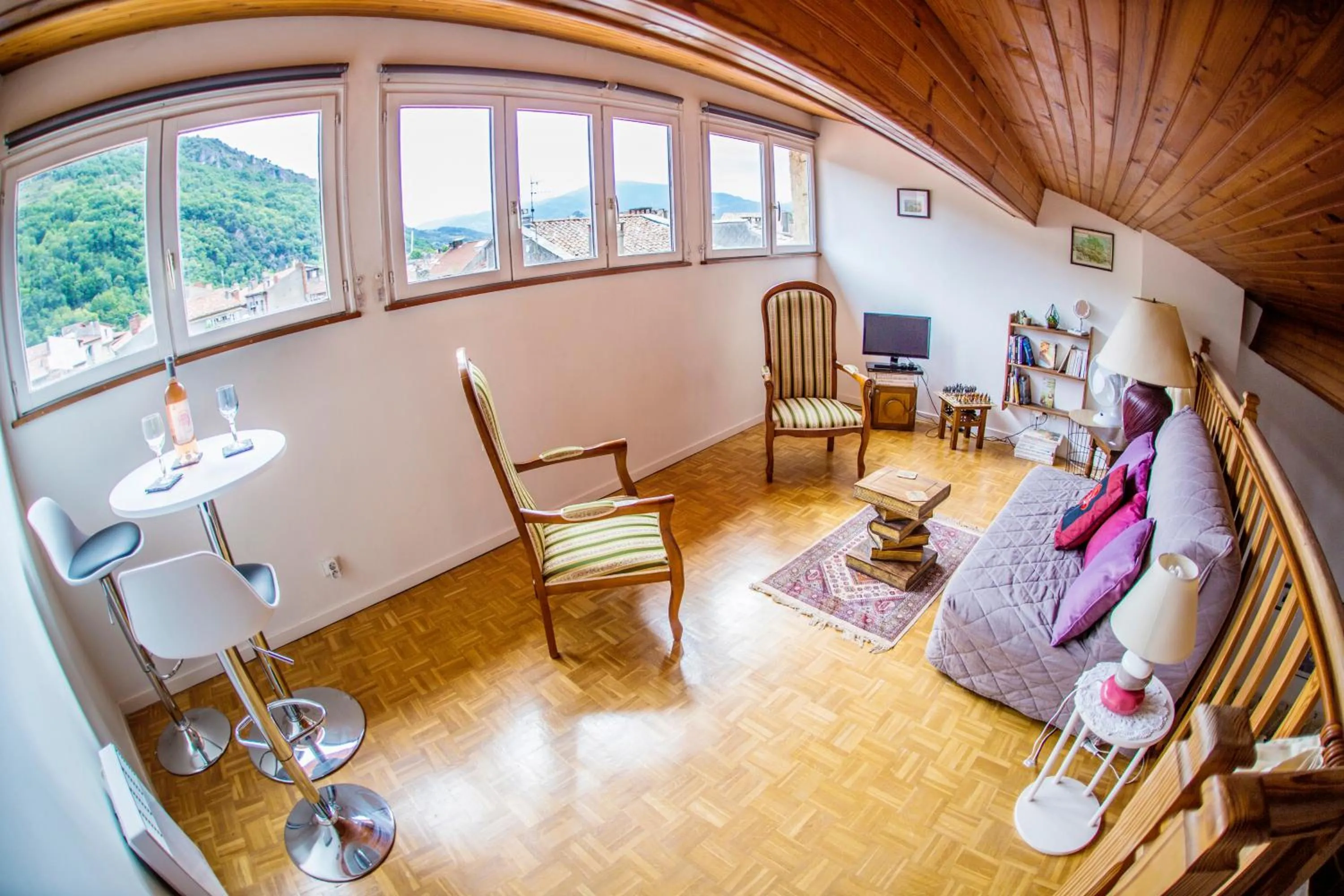 Living room in l'Arche des Chapeliers