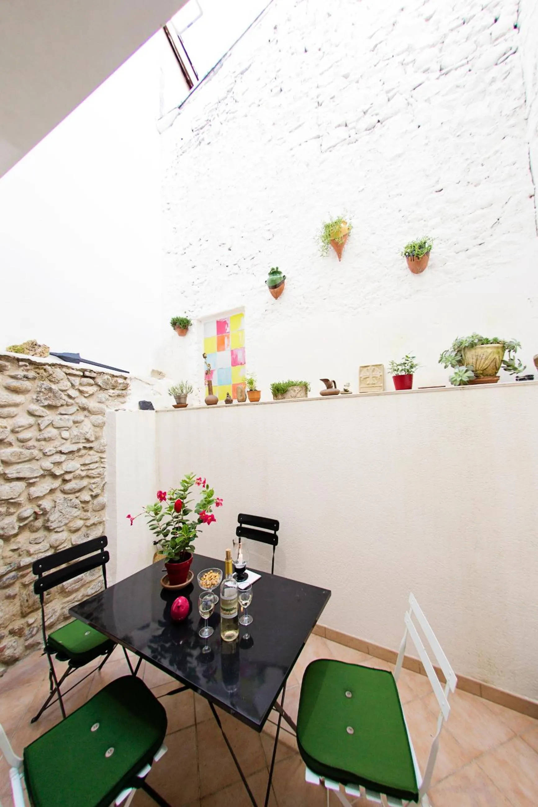 Patio in l'Arche des Chapeliers