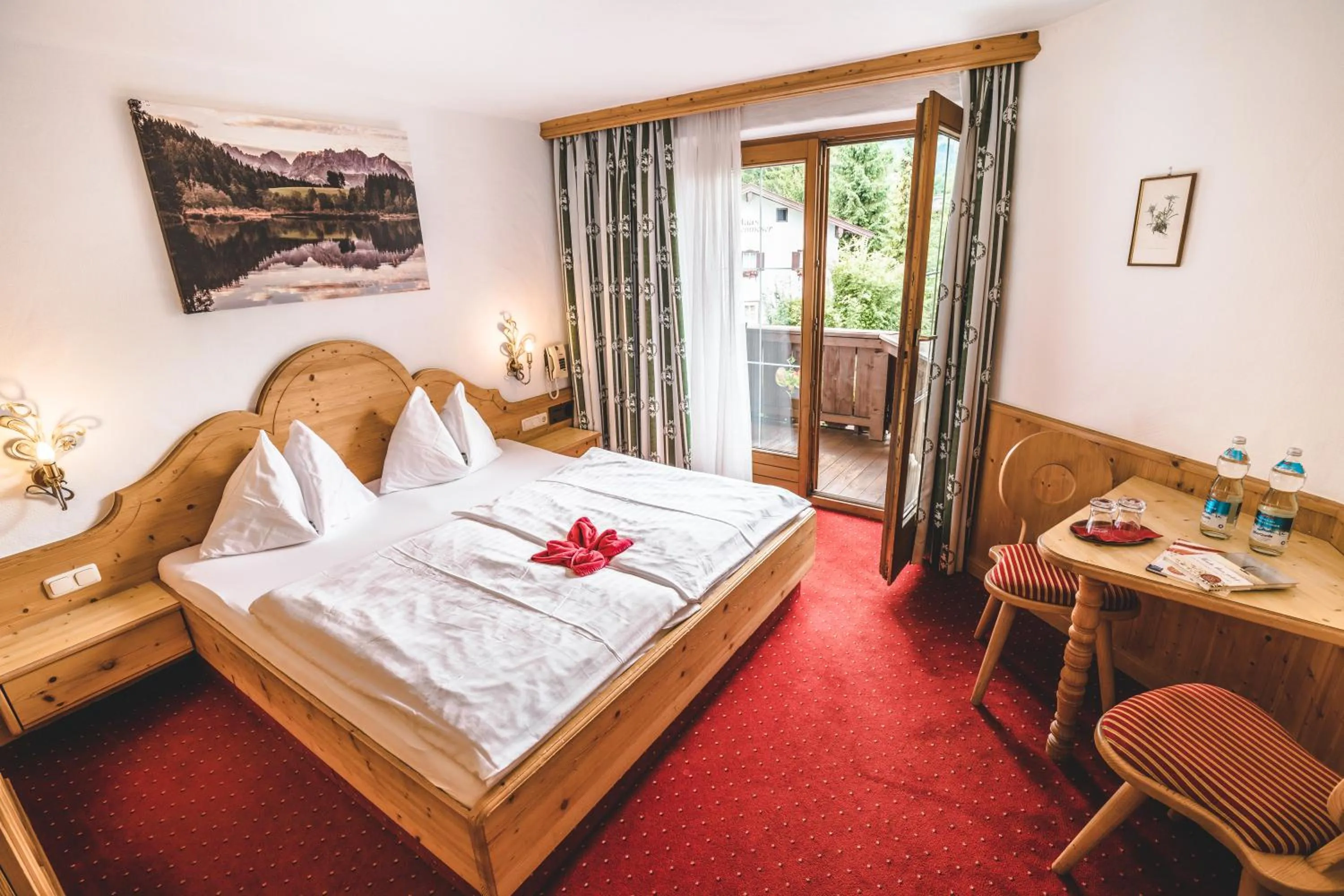 Bed in Hotel Metzgerwirt