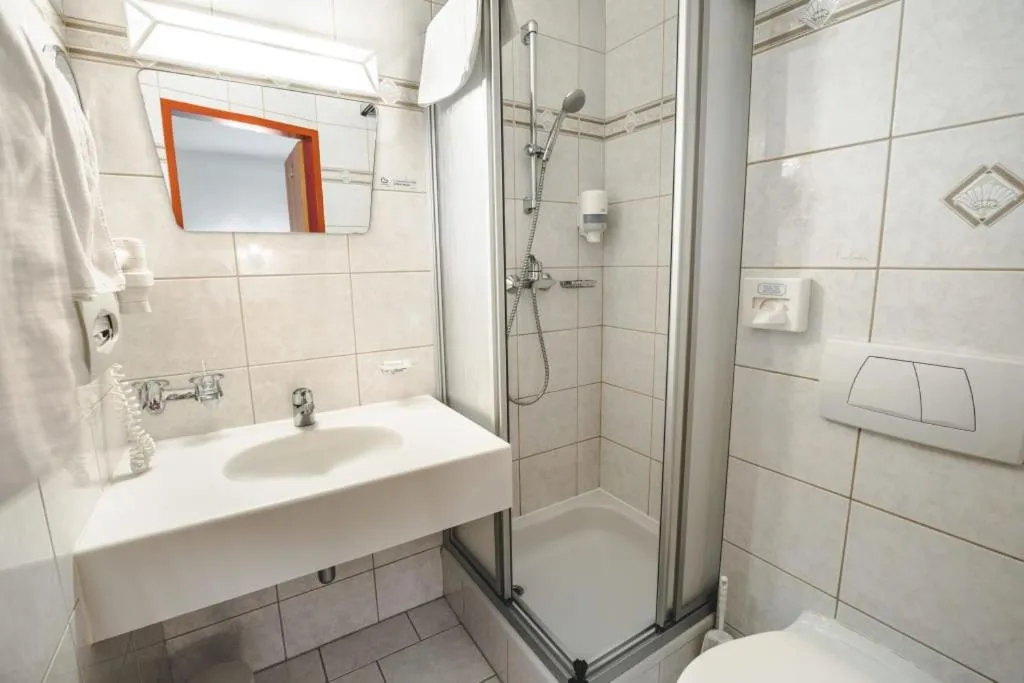 Shower in Hotel Metzgerwirt