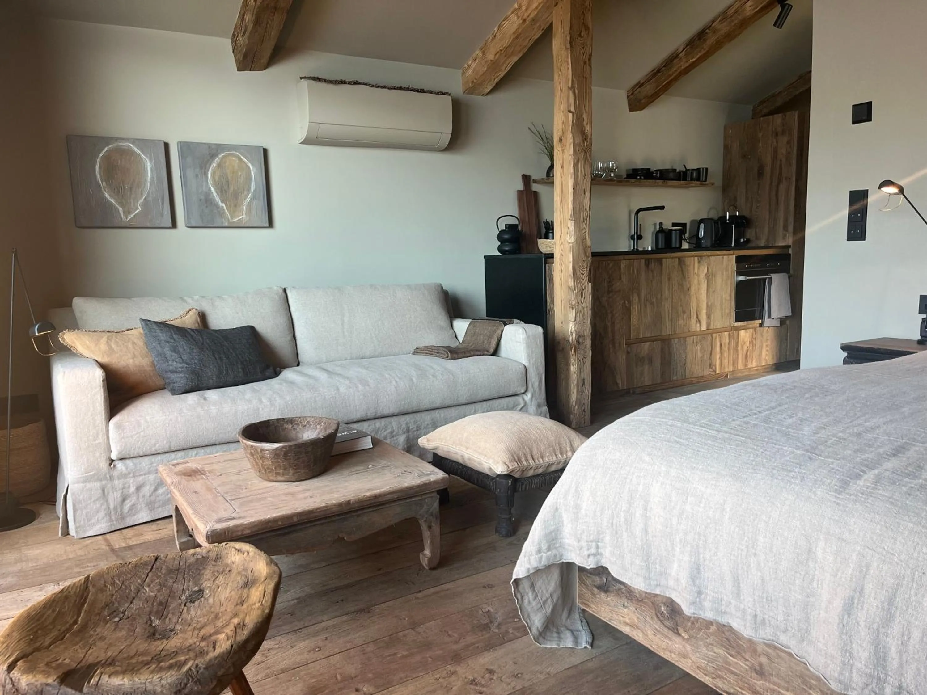 Photo of the whole room, Bed in Strandhotel Margaretha