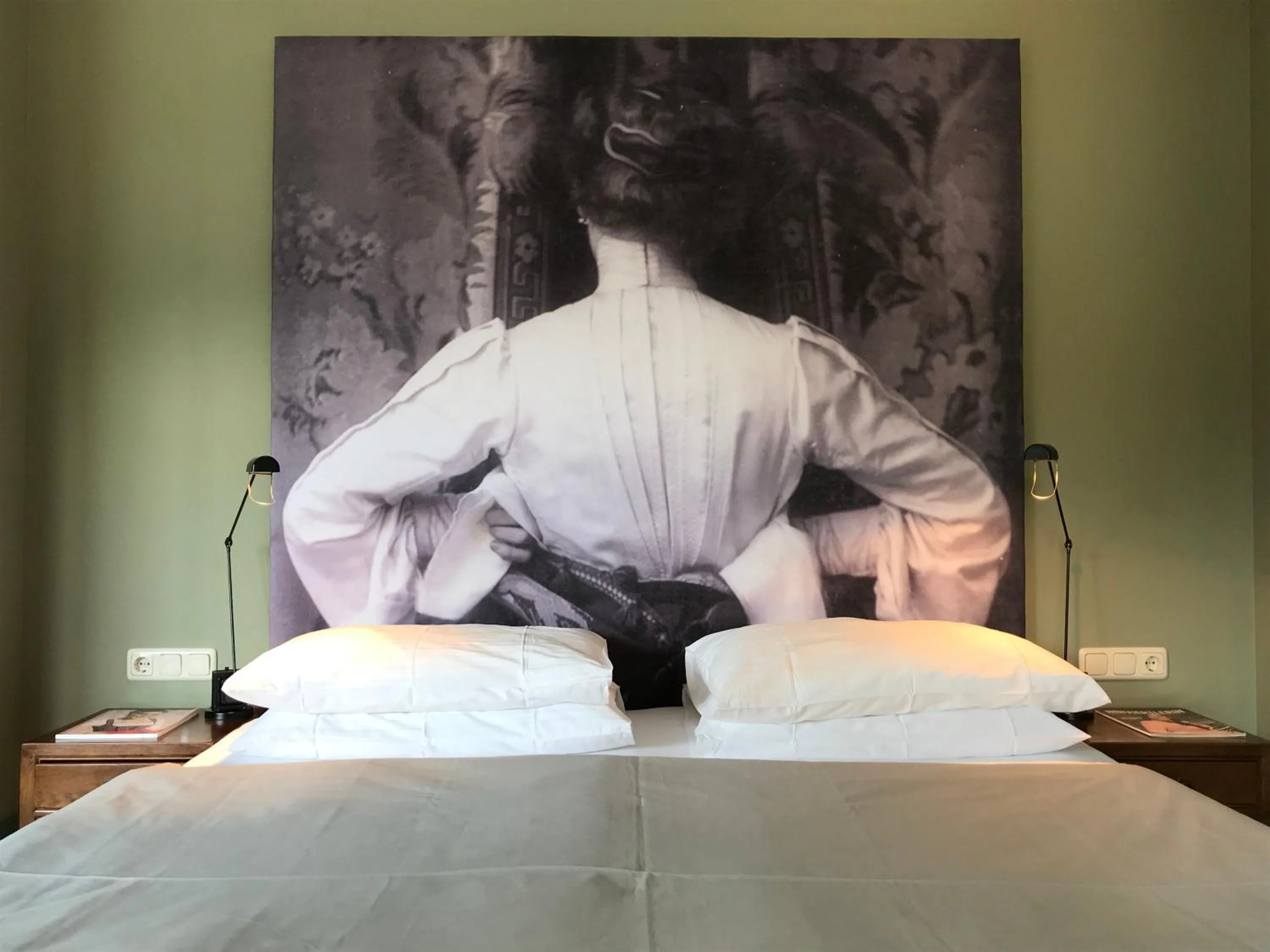 Photo of the whole room, Bed in Strandhotel Margaretha