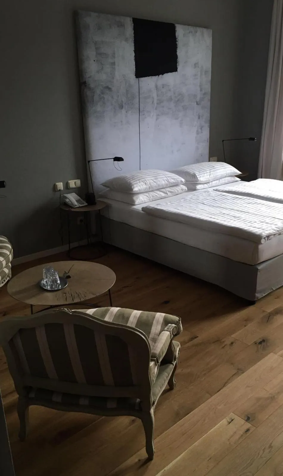 Photo of the whole room, Bed in Strandhotel Margaretha