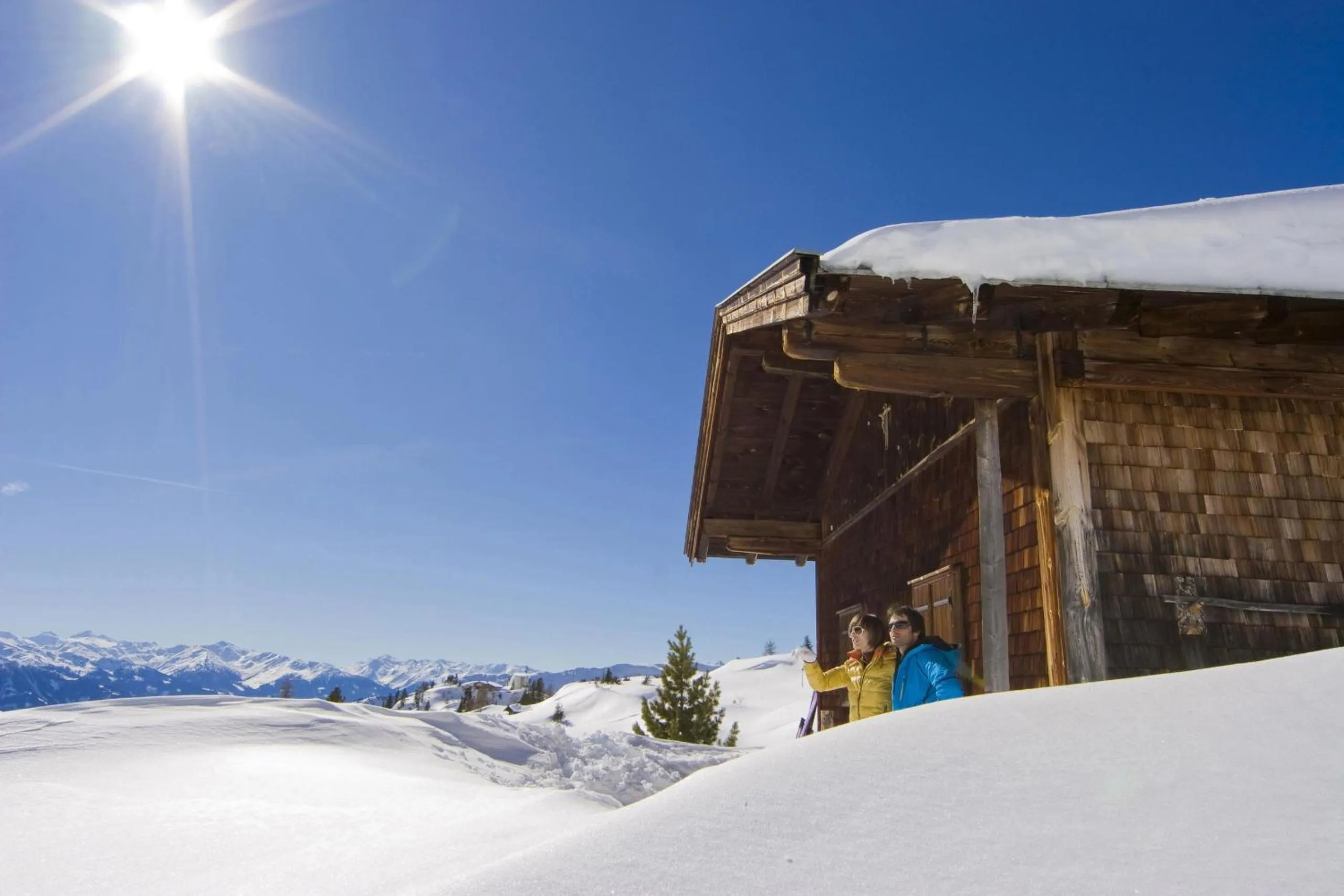 Skiing in Garni Das SONNALP