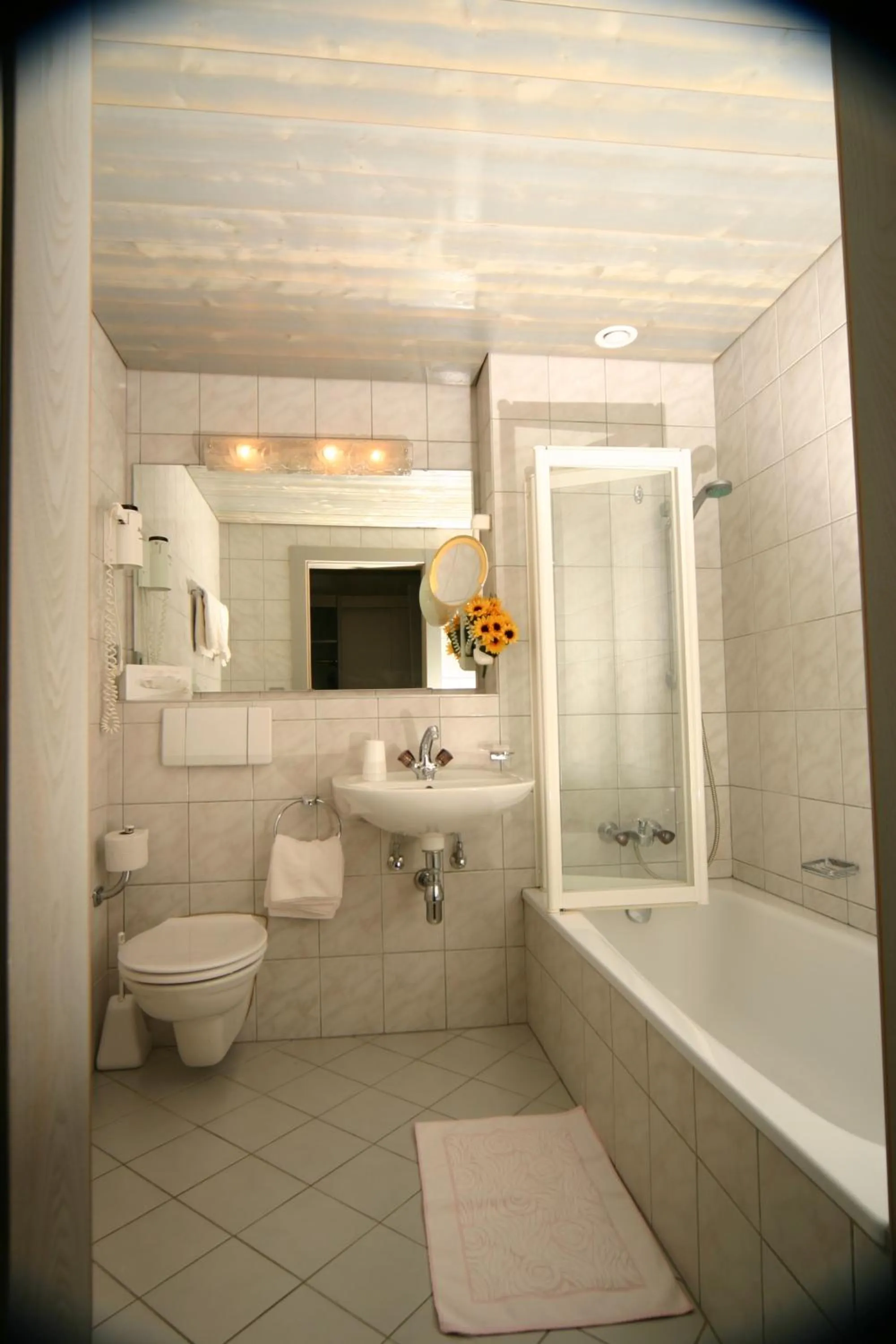 Shower in Garni Das SONNALP