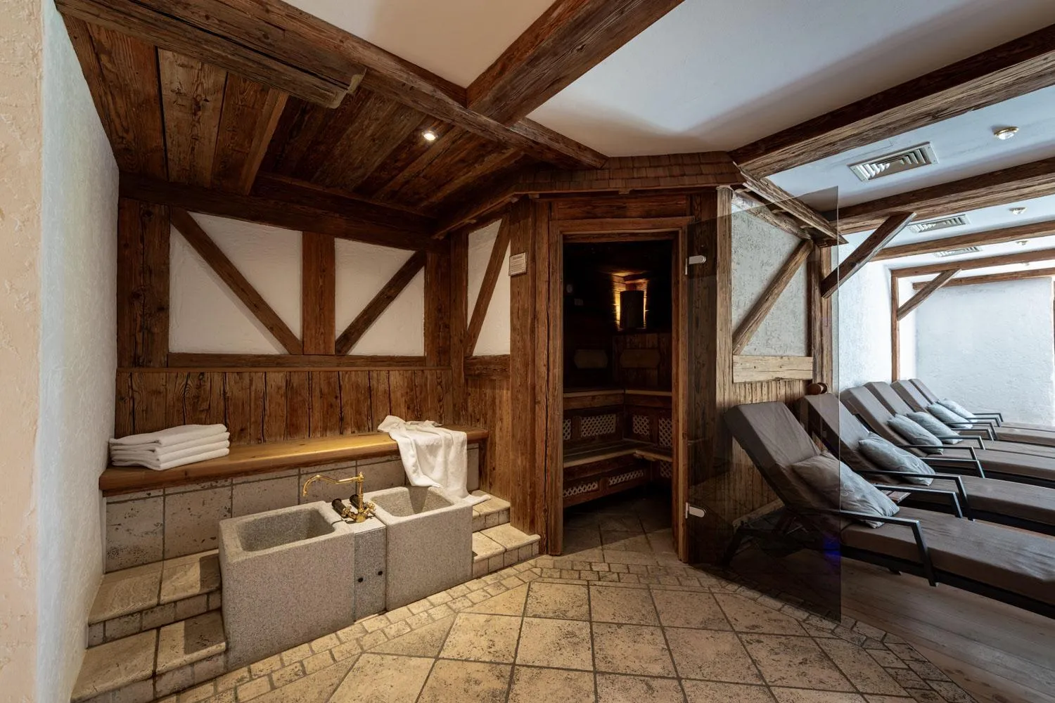 Spa and wellness centre/facilities, Bed in Garni Das SONNALP