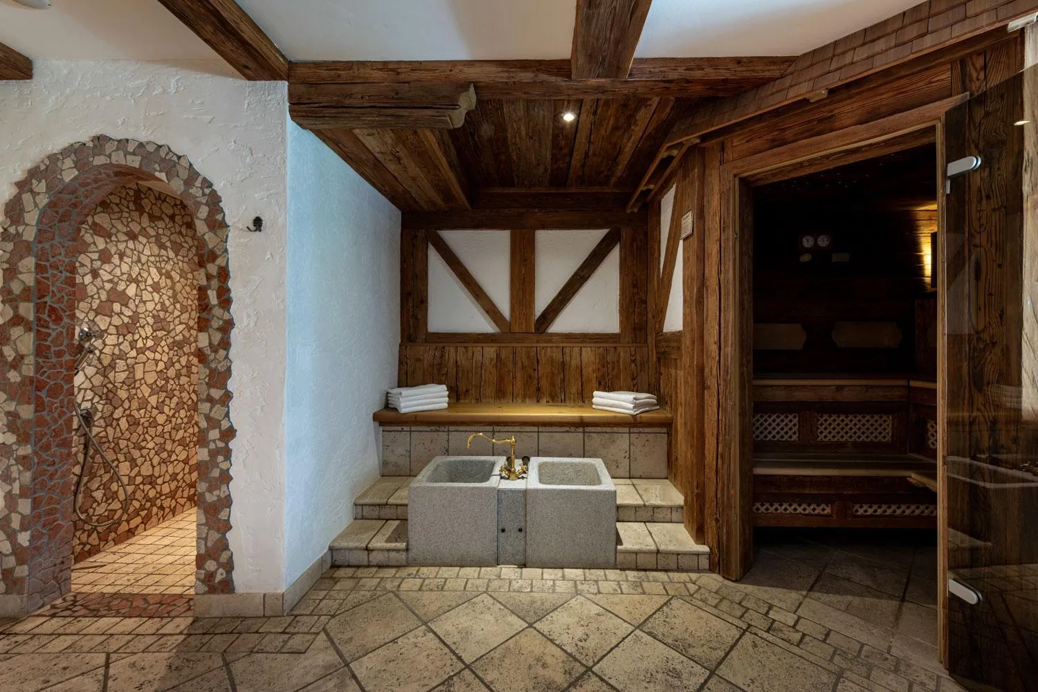 Spa and wellness centre/facilities in Garni Das SONNALP