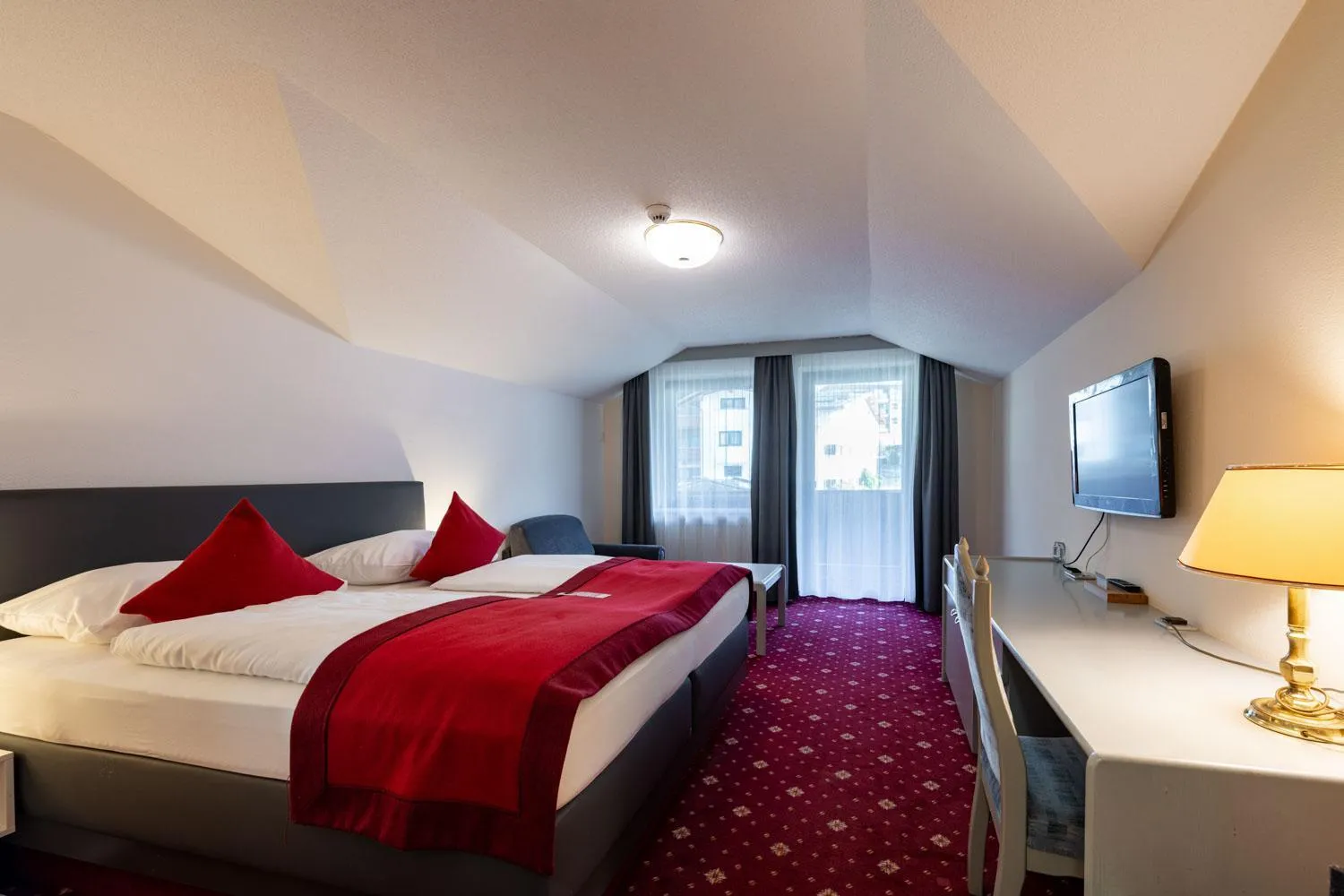 Bedroom, Bed in Garni Das SONNALP