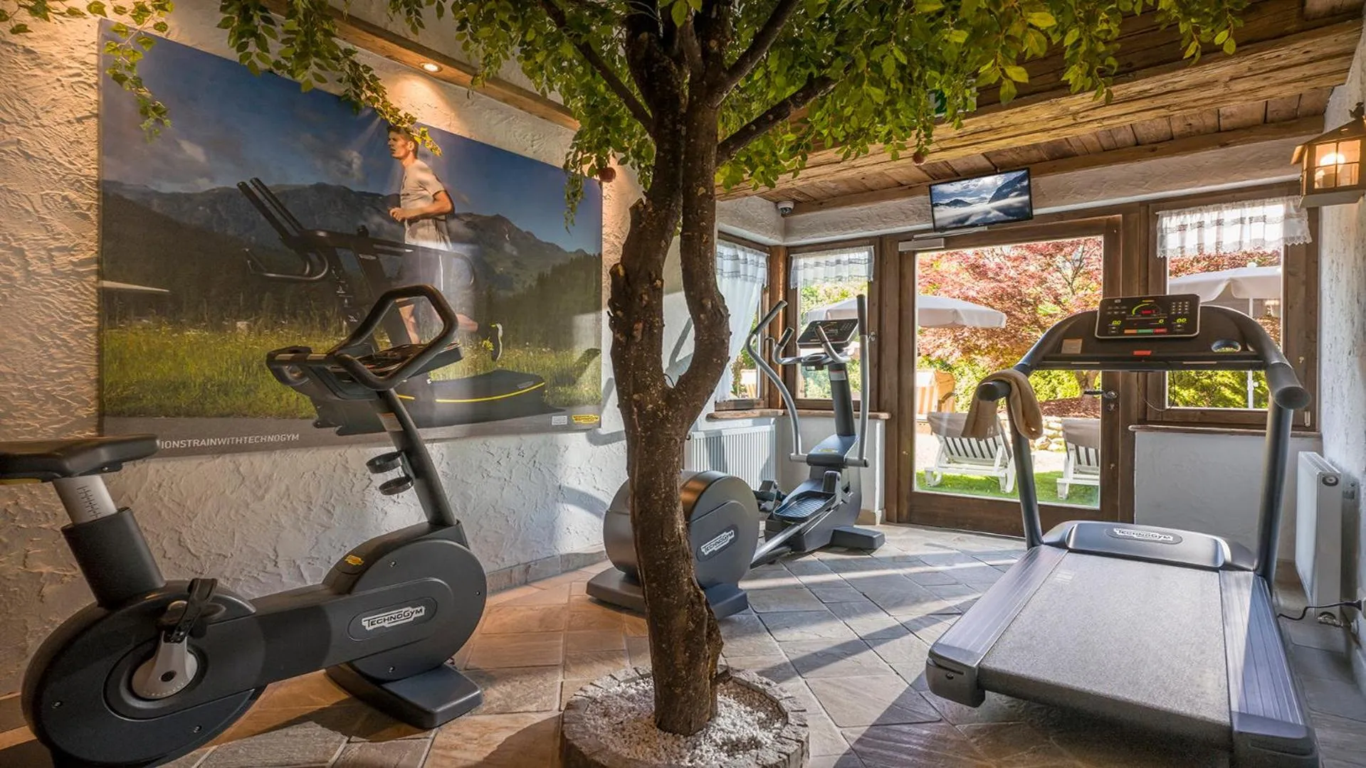 Fitness centre/facilities in Garni Das SONNALP