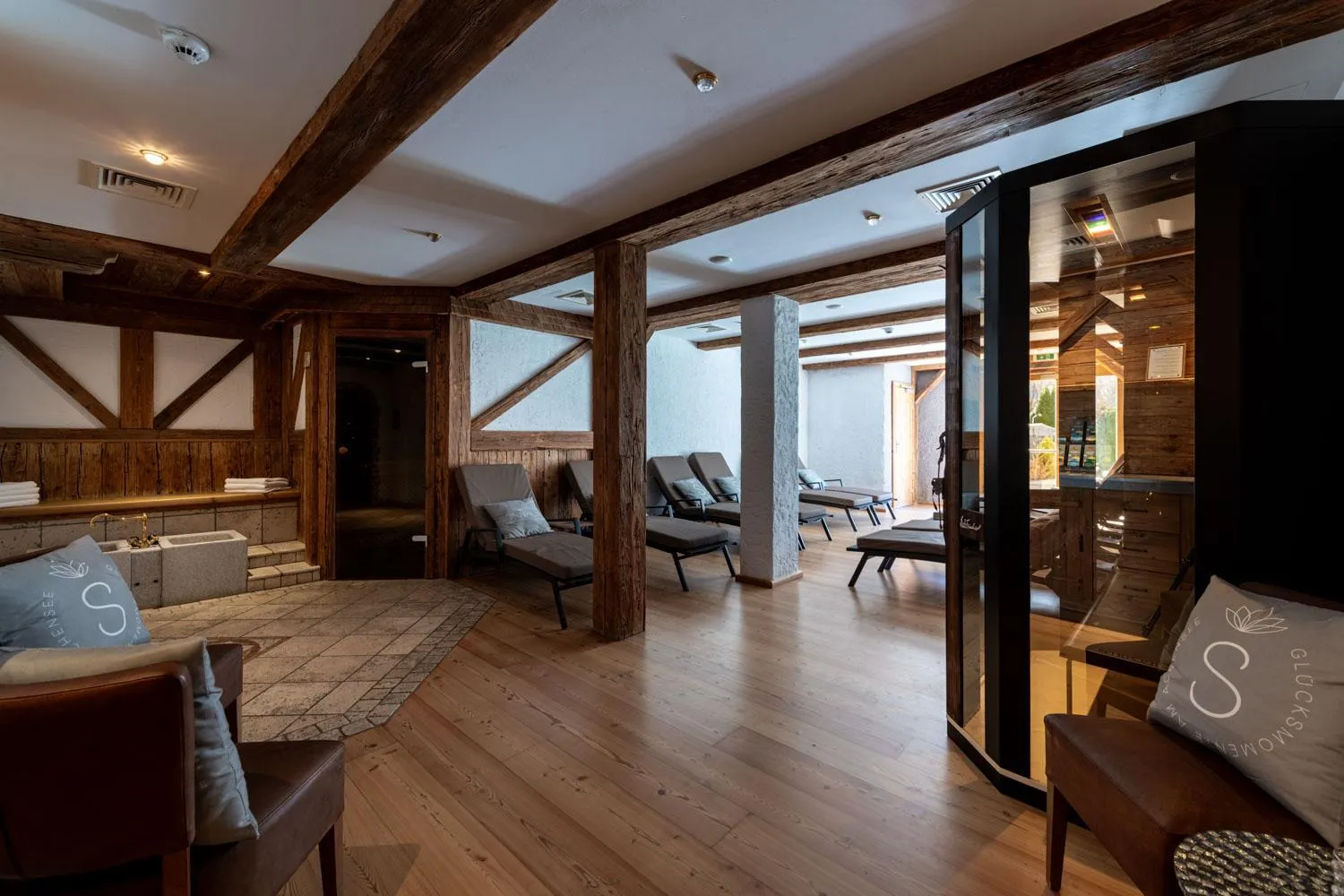 Spa and wellness centre/facilities in Garni Das SONNALP