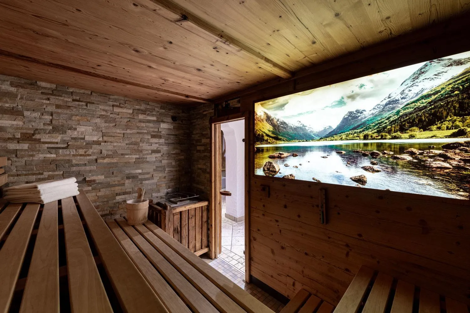 Sauna in Garni Das SONNALP