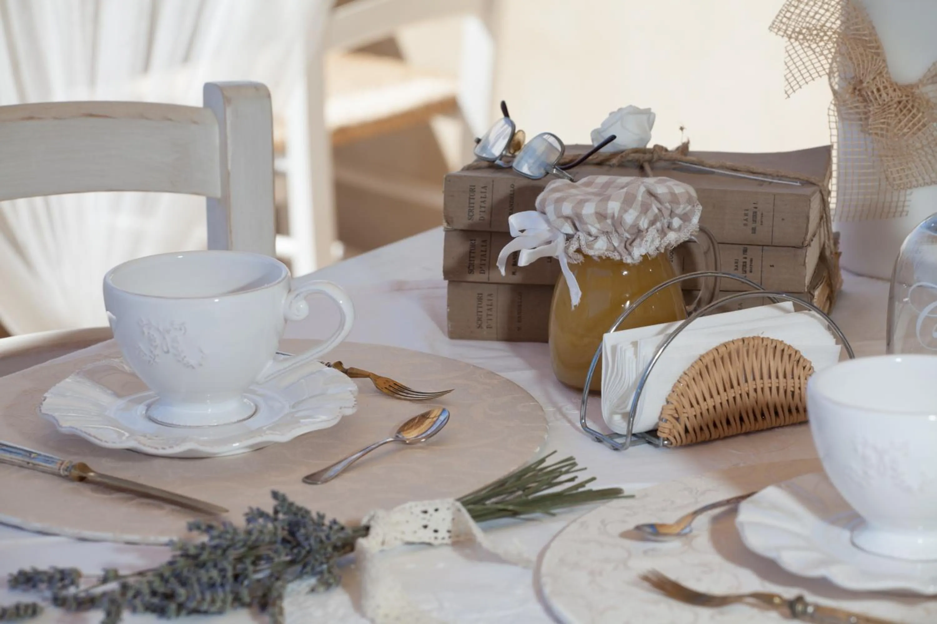 Food close-up in La Pulcia B&B