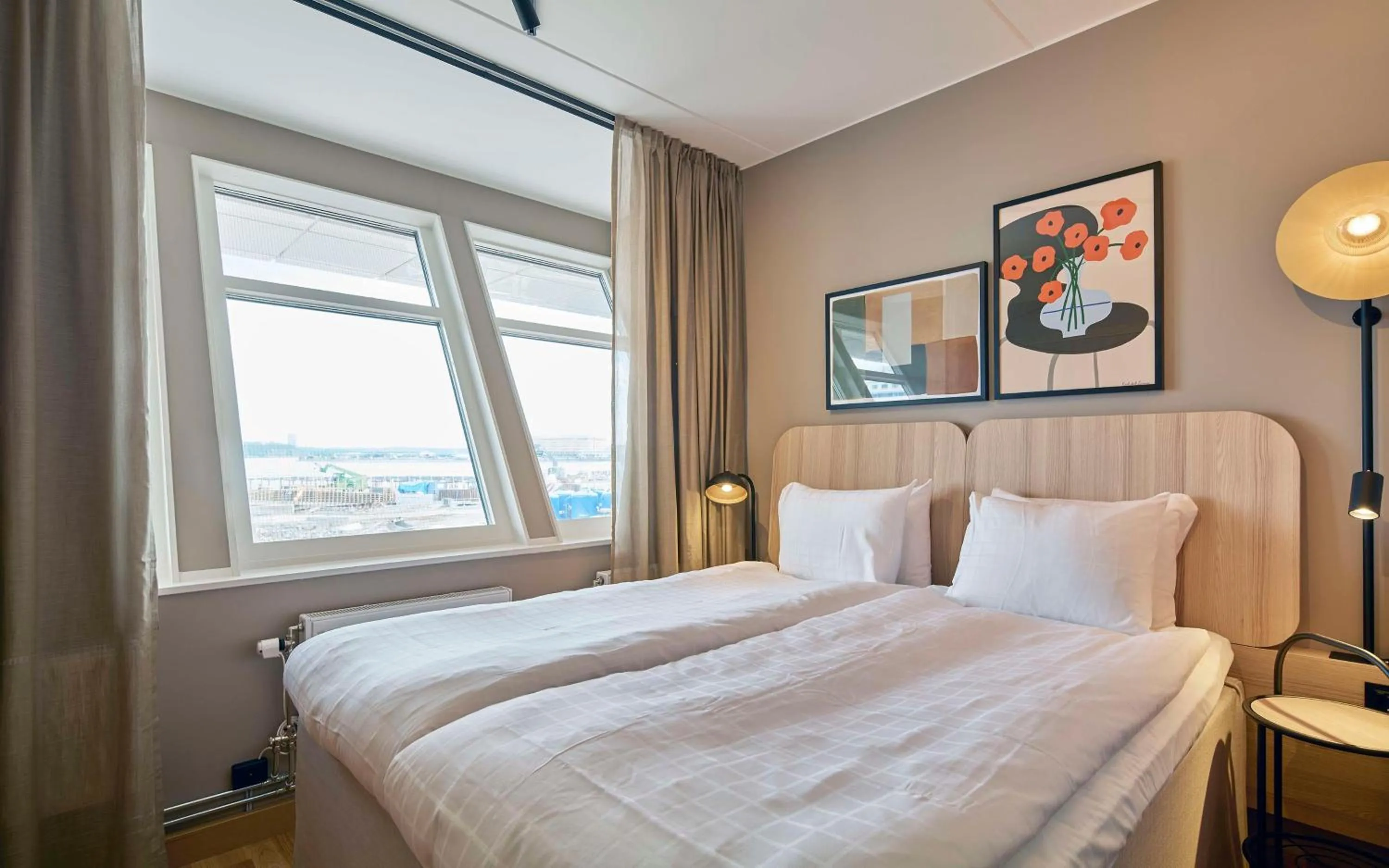 Bedroom, Bed in Scandic Södra Kajen