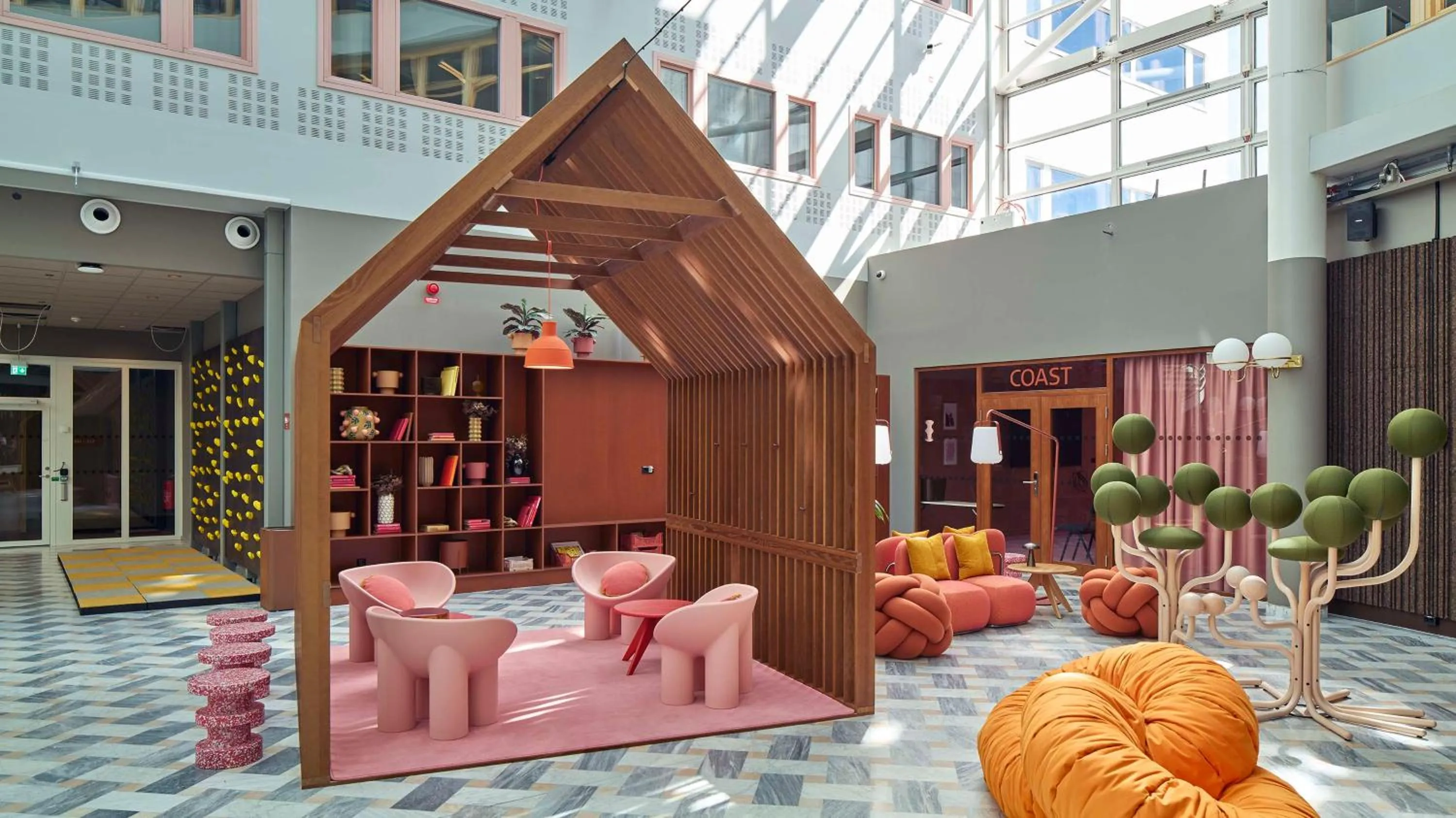 Lobby or reception in Scandic Södra Kajen