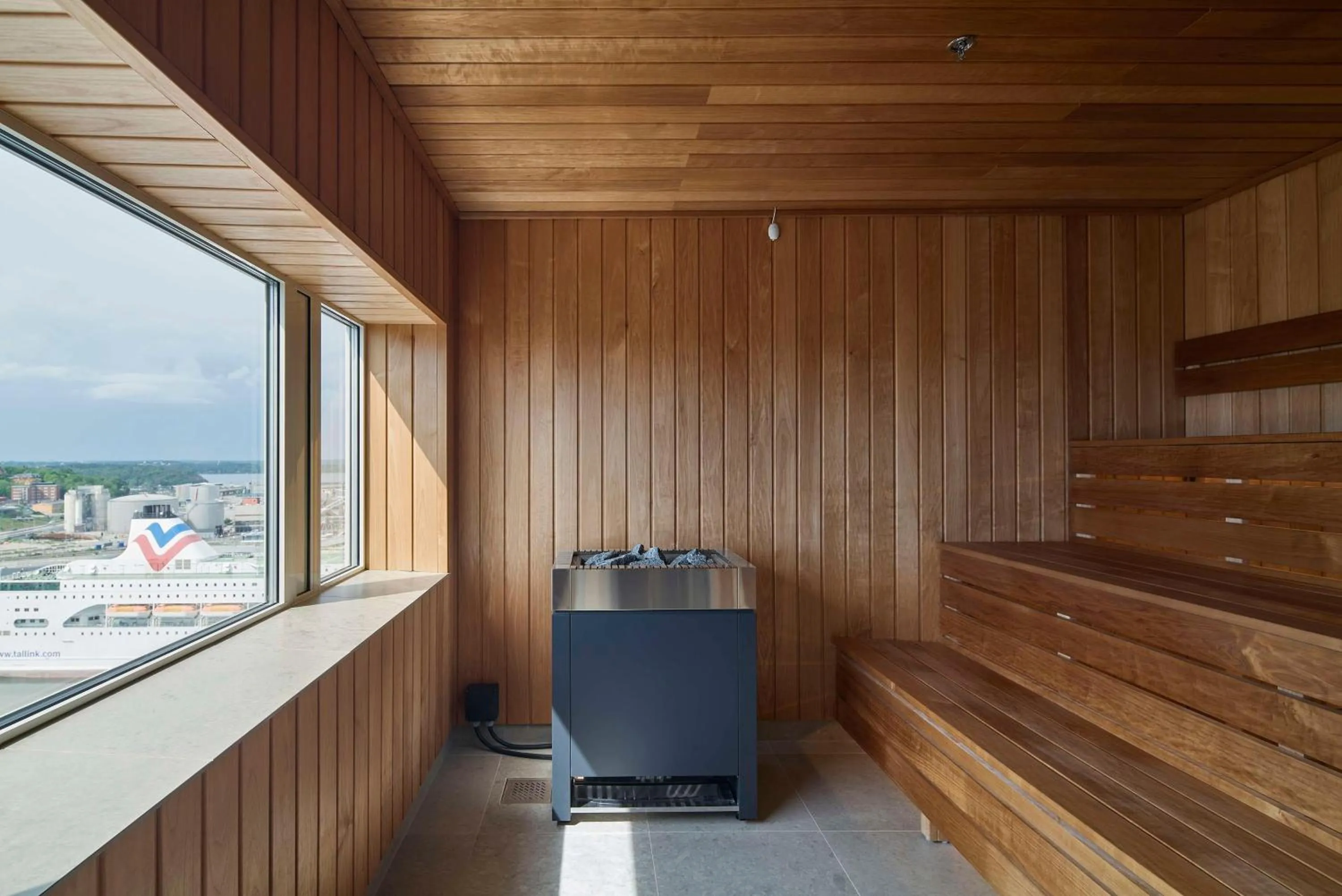 Sauna in Scandic Södra Kajen