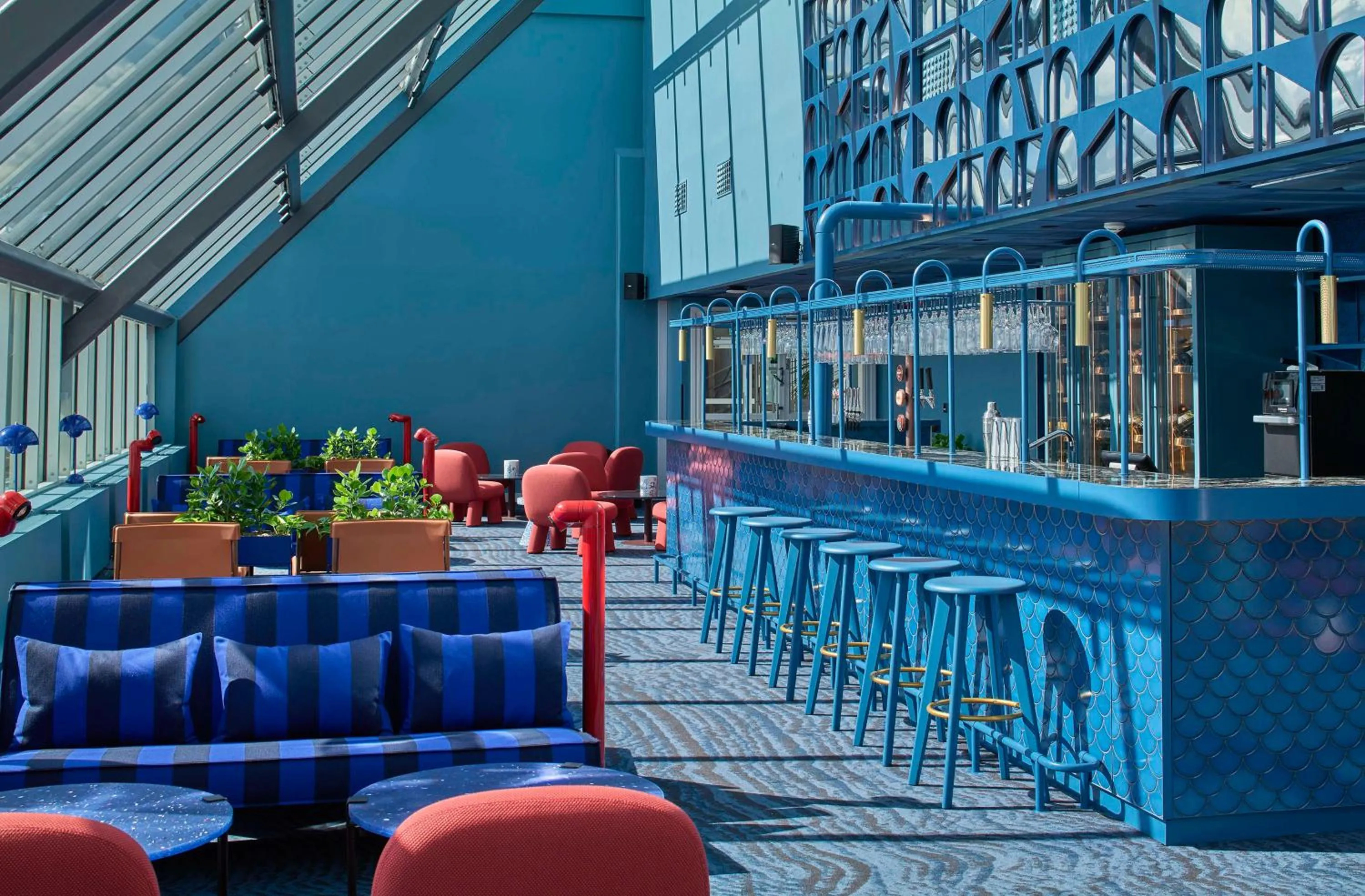 Lounge or bar in Scandic Södra Kajen