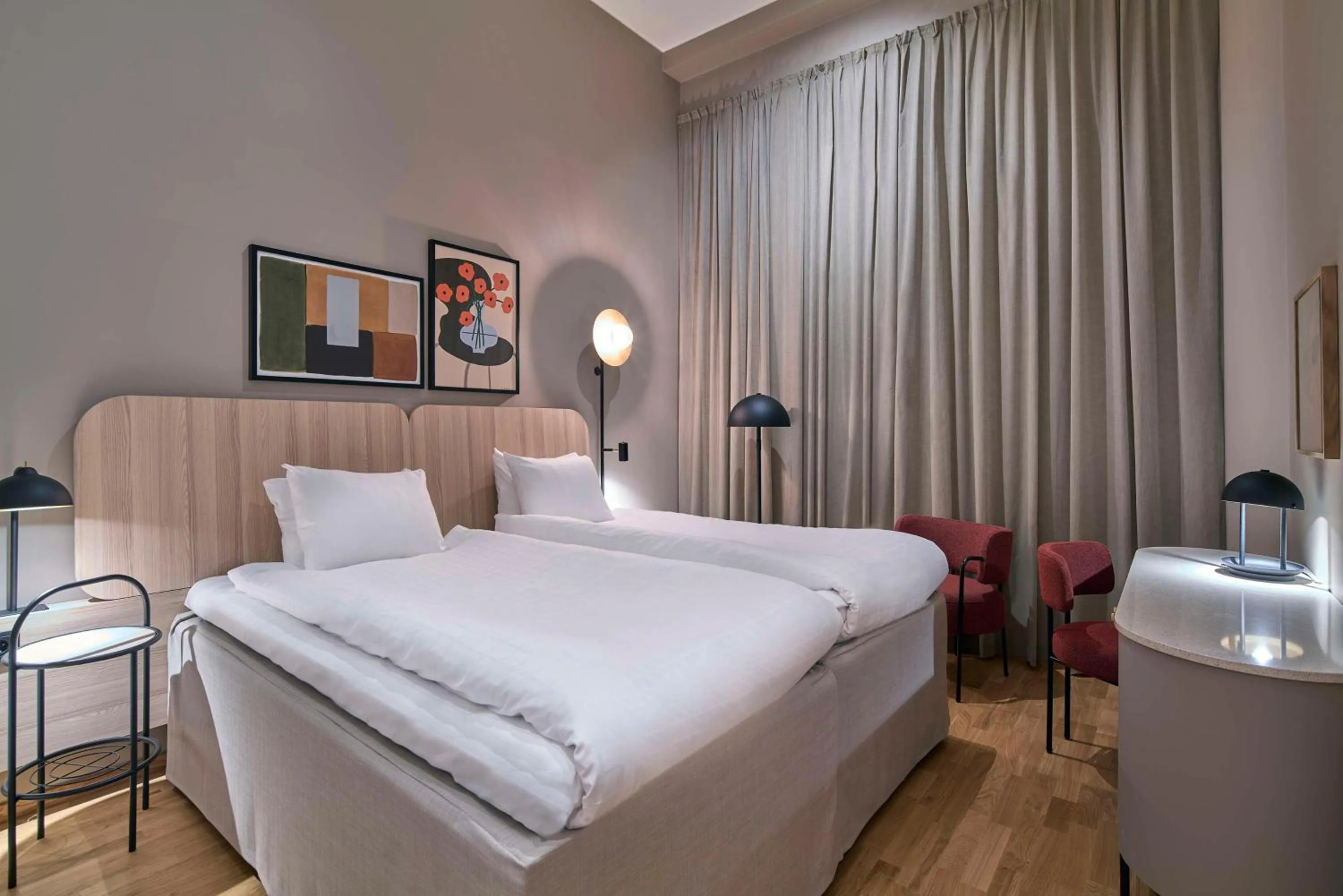 Bedroom, Bed in Scandic Södra Kajen