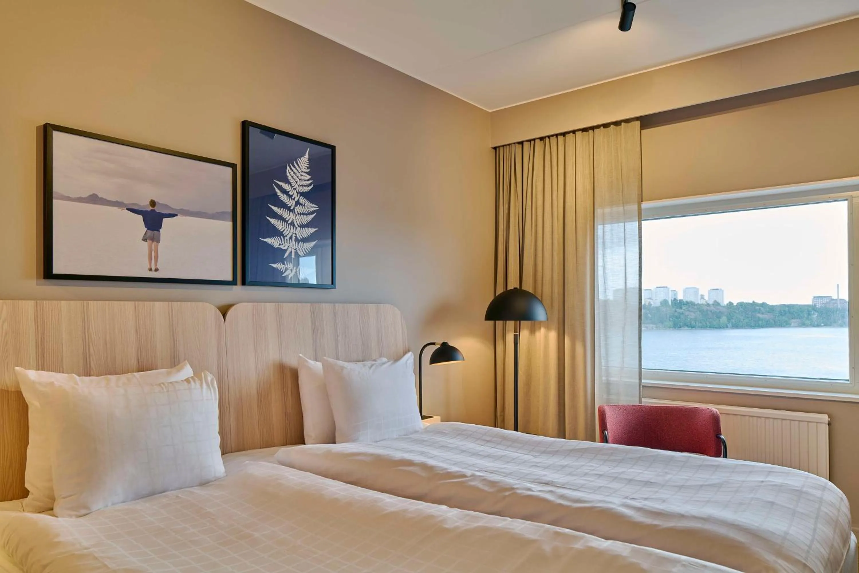 Bedroom, Bed in Scandic Södra Kajen