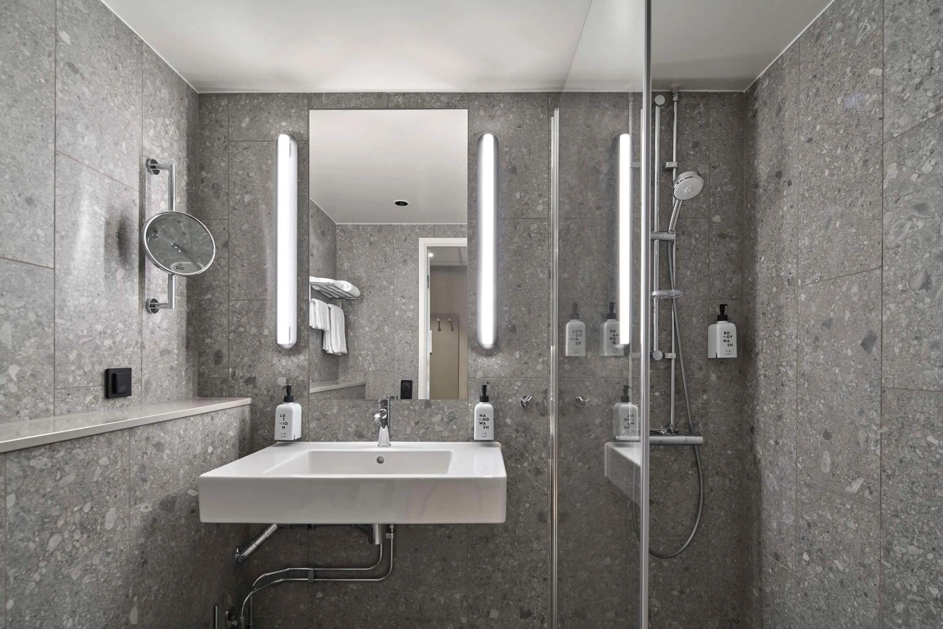 Bathroom in Scandic Södra Kajen