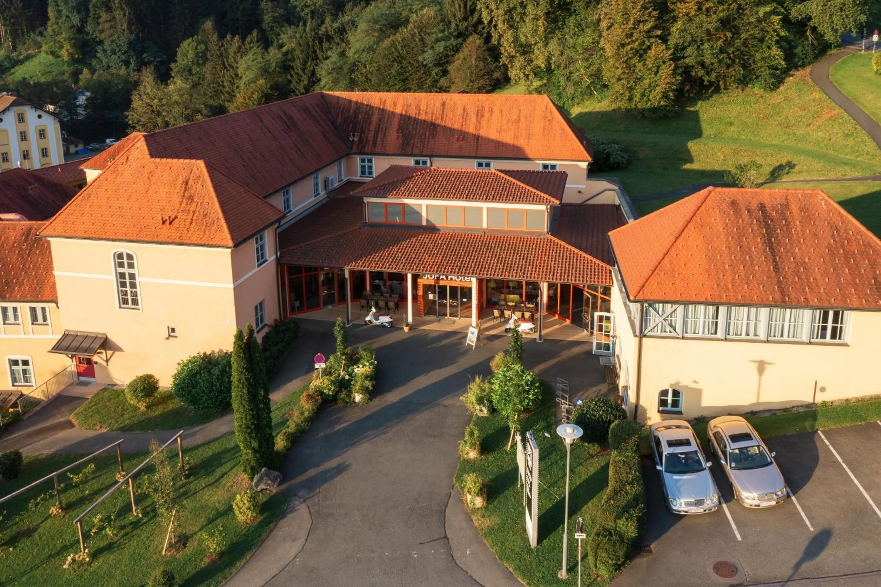 Property building in JUFA Hotel Deutschlandsberg