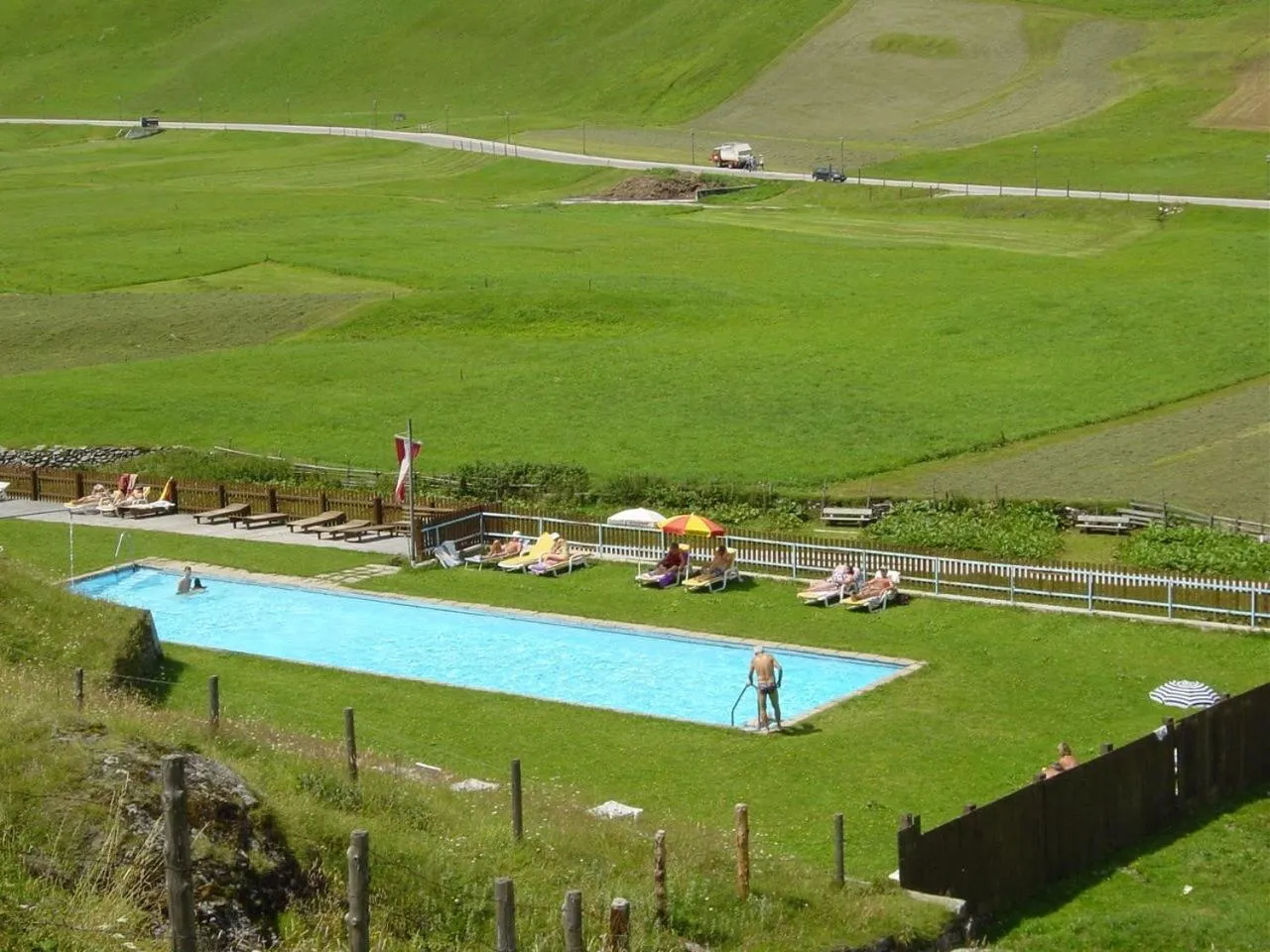 Swimming pool in Thermal-Badhotel Kirchler