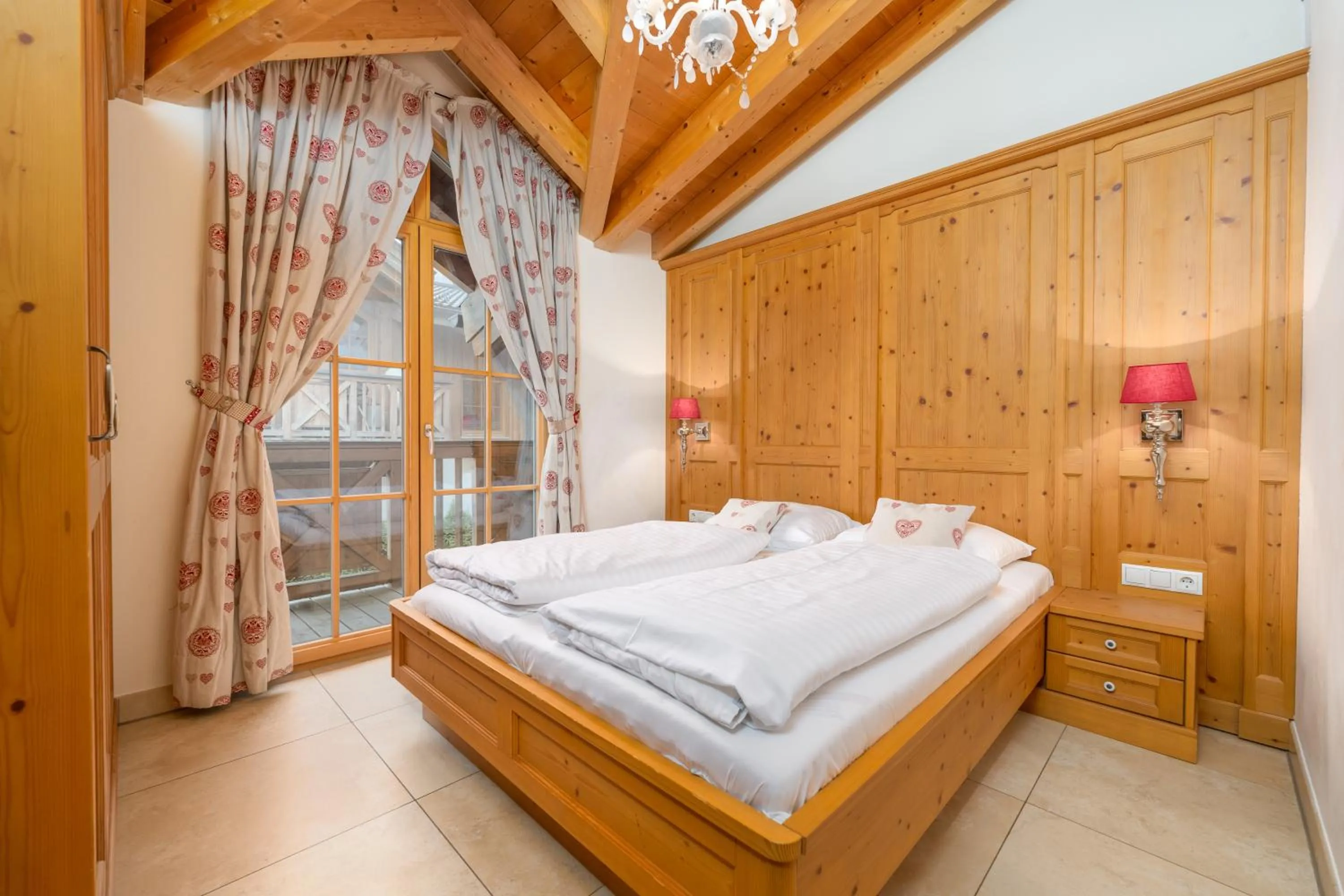 Bed in AvenidA Panorama Chalet by Alpin Rentals